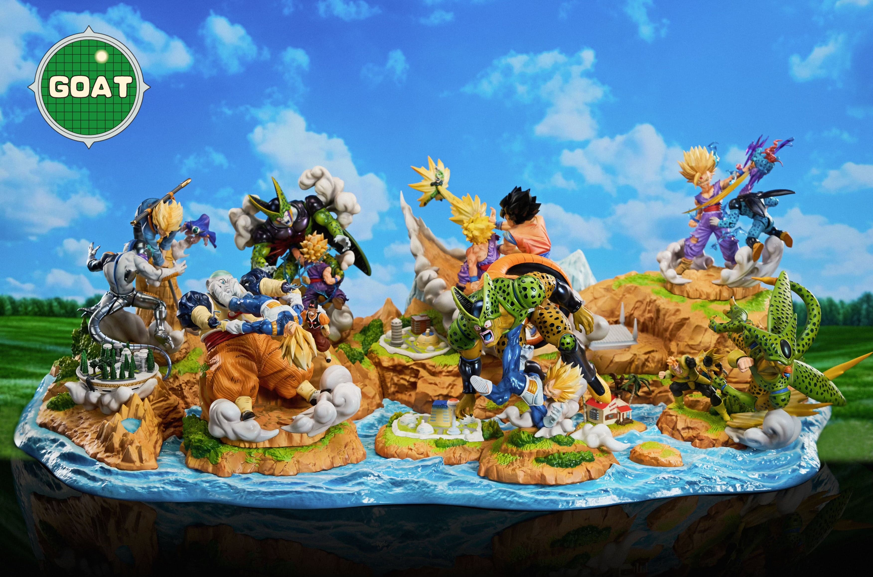 Dragon Ball GOAT Studio Cell Saga Chapter Capsuled Series 1