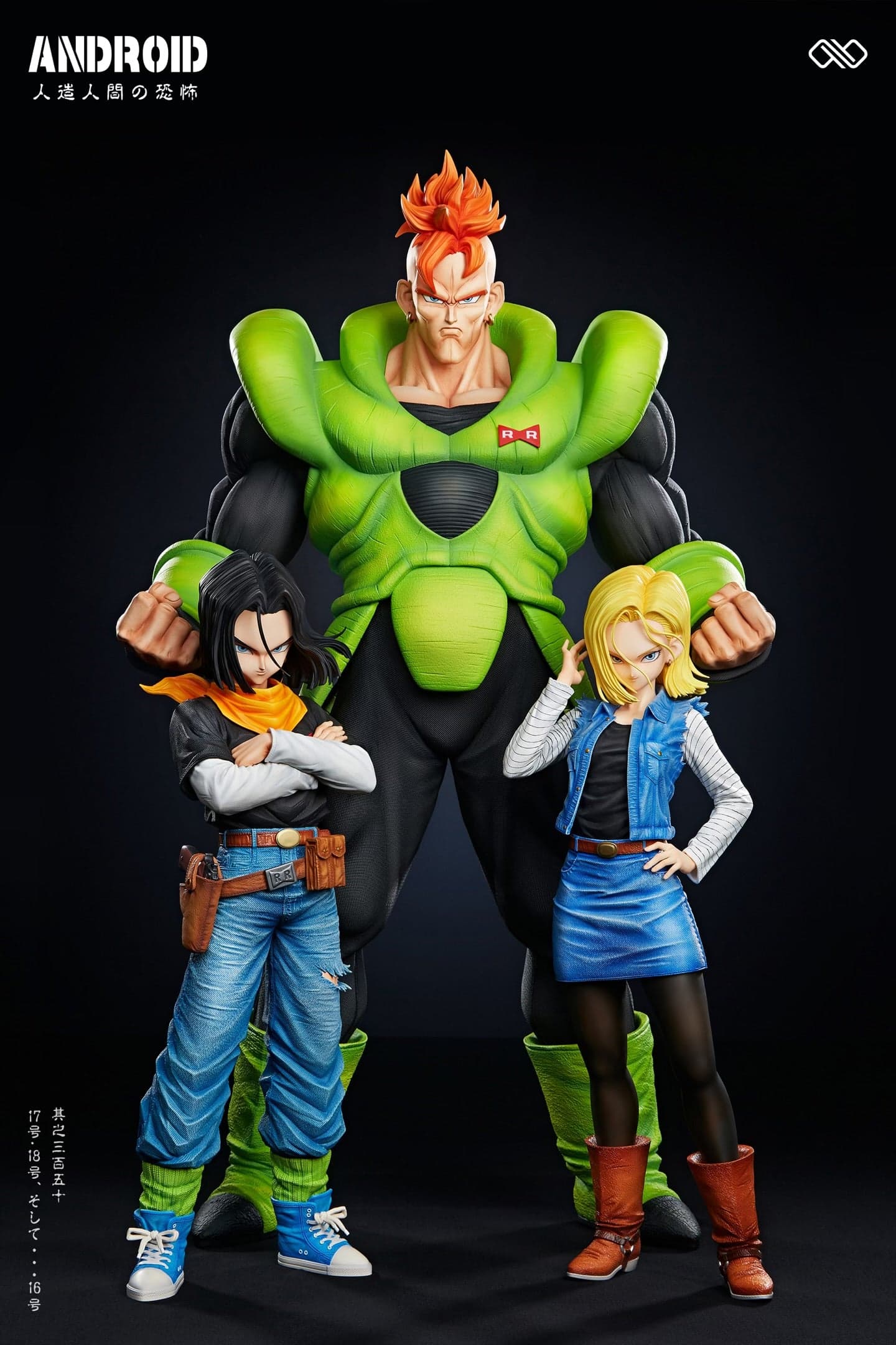 Dragon Ball Infinite Studio Androids C16 C17 C18 3