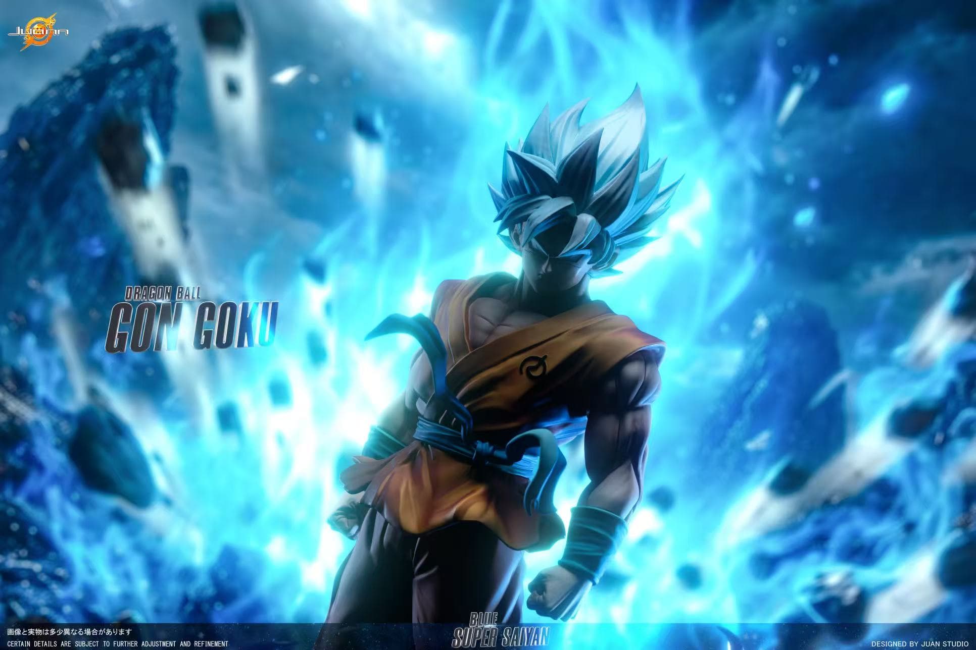 Dragon Ball Juann Studio SSJ Blue Goku 2