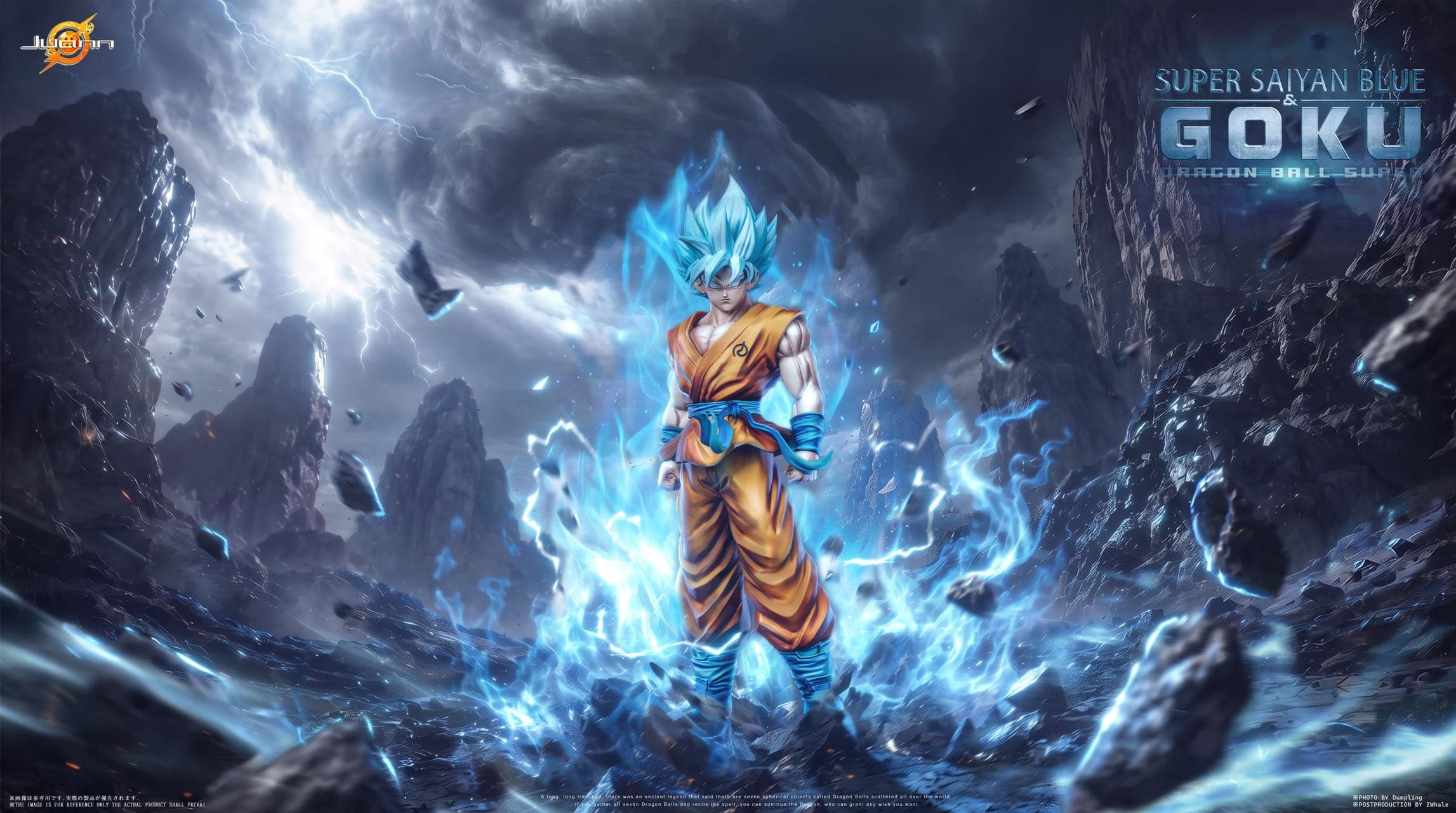 Dragon Ball Juann Studio SSJ Blue Goku 3