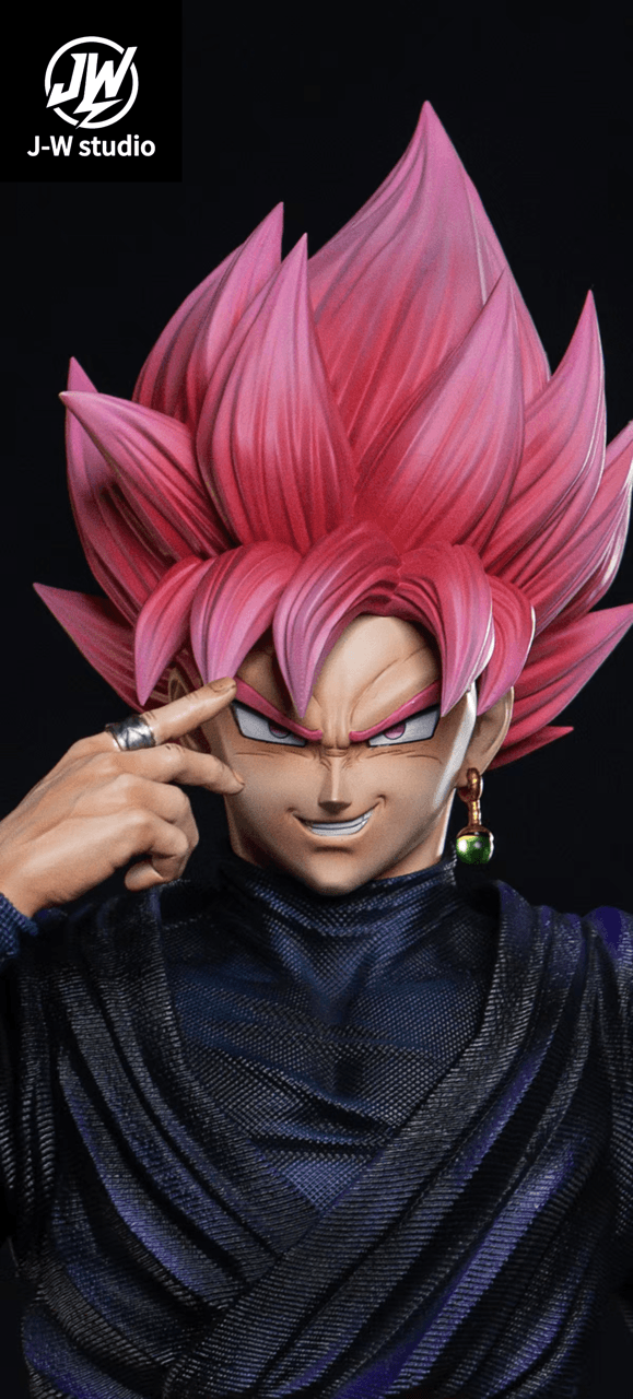 Dragon Ball JW Studio Black Goku Rose 2