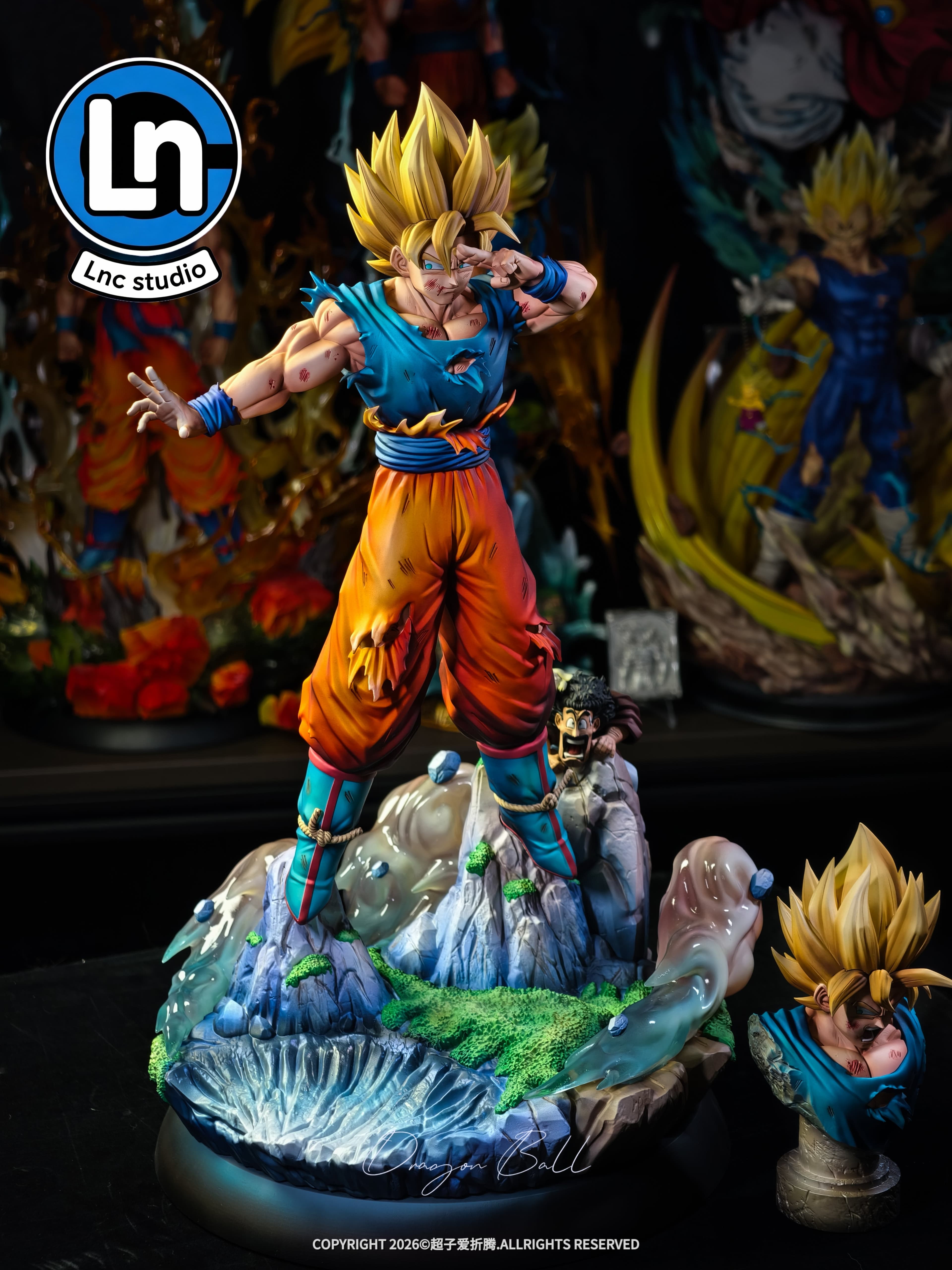 Dragon Ball Lnc Studio Goku Genkidama 2