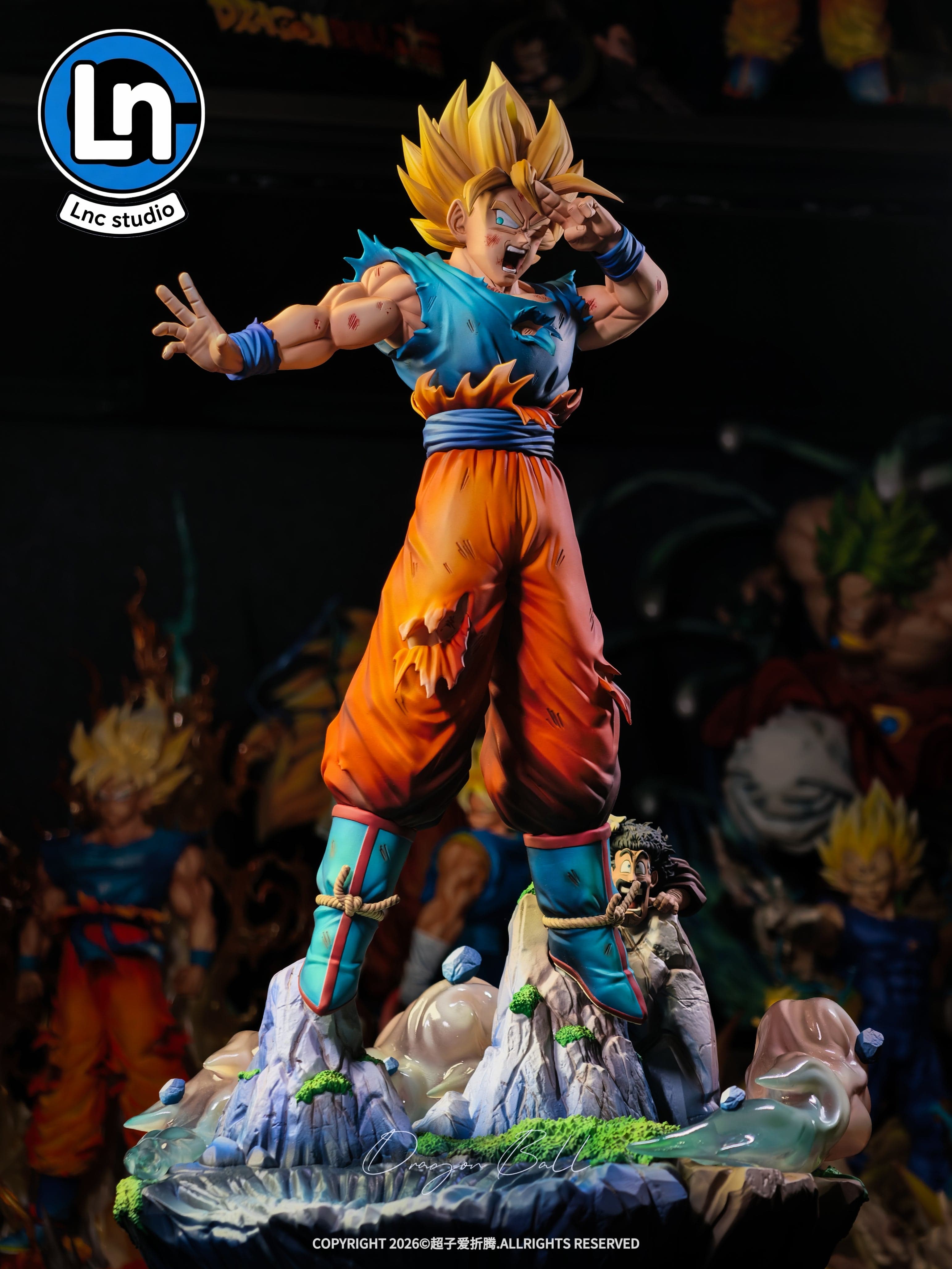 Dragon Ball Lnc Studio Goku Genkidama 3