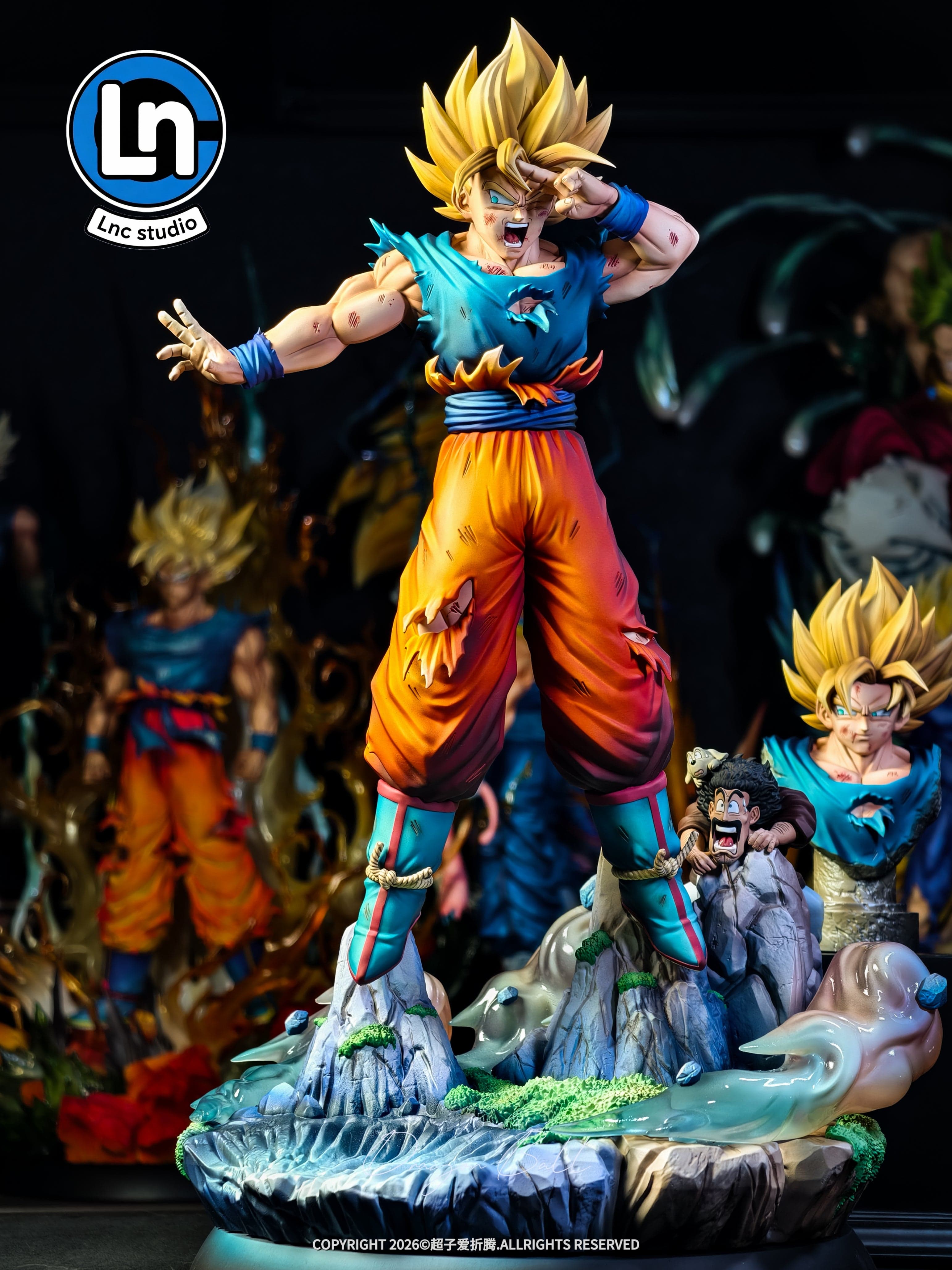 Dragon Ball Lnc Studio Goku Genkidama 4