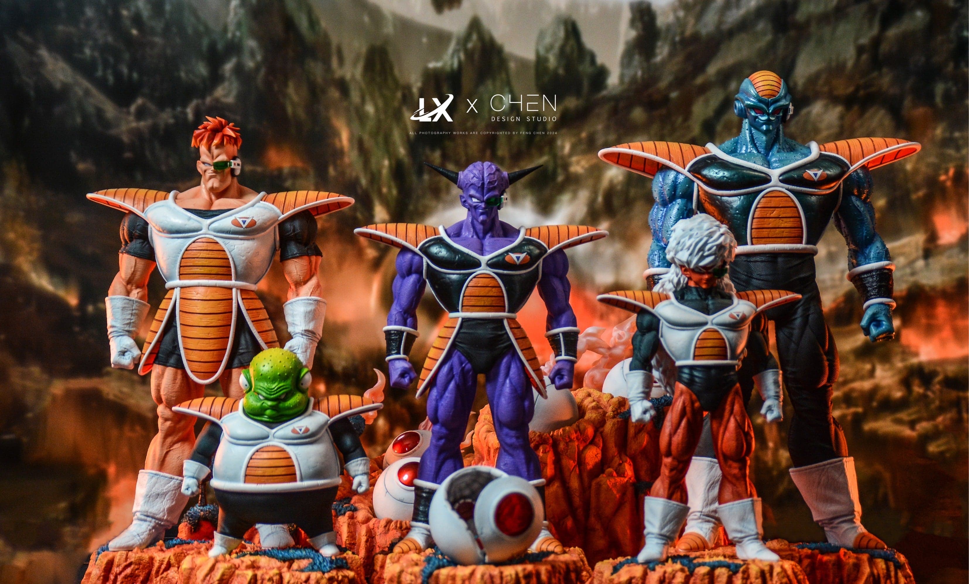 Dragon Ball LX x Wolf Studio Ginyu Special Forces 3