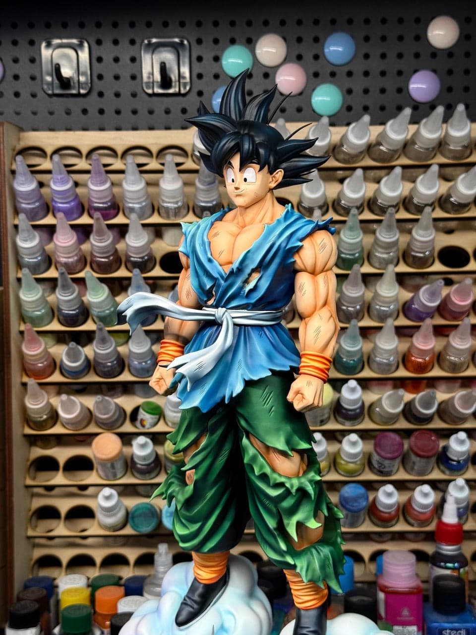 Dragon Ball Plastic Soul Studio Goku Blue Outfit 2