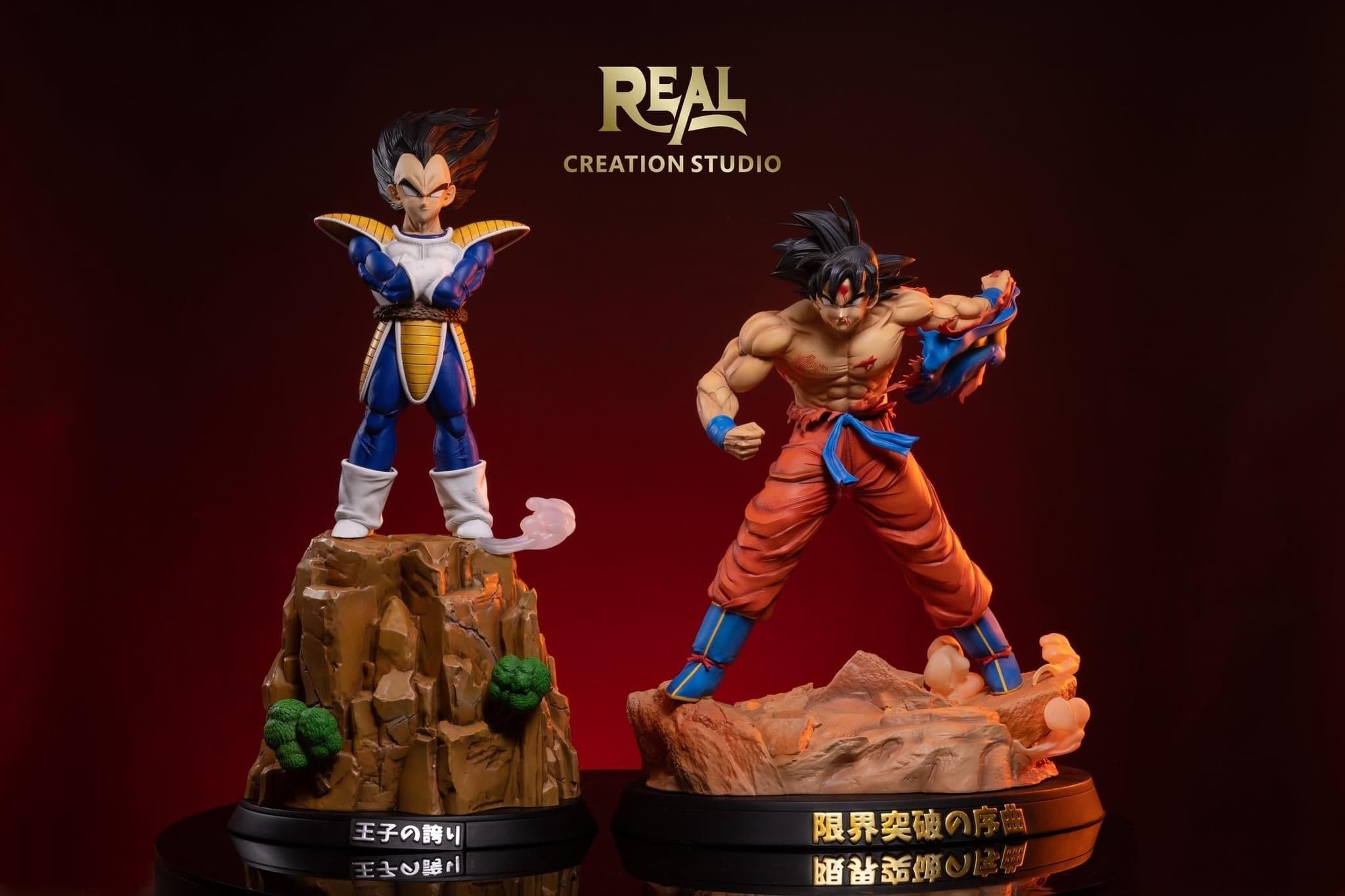 Dragon Ball Real Creation Studio Vegeta VS Goku