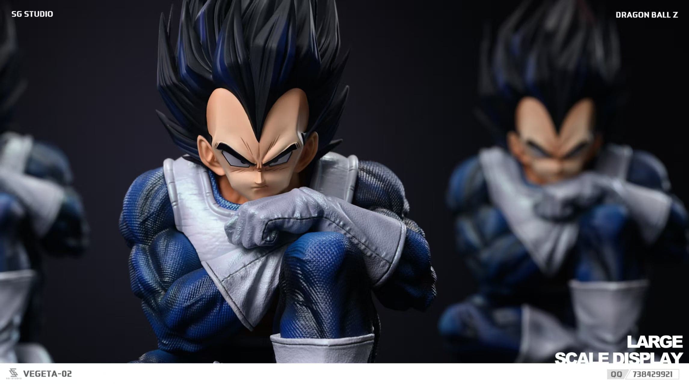 Dragon Ball SG Studio Sitting Vegeta 2