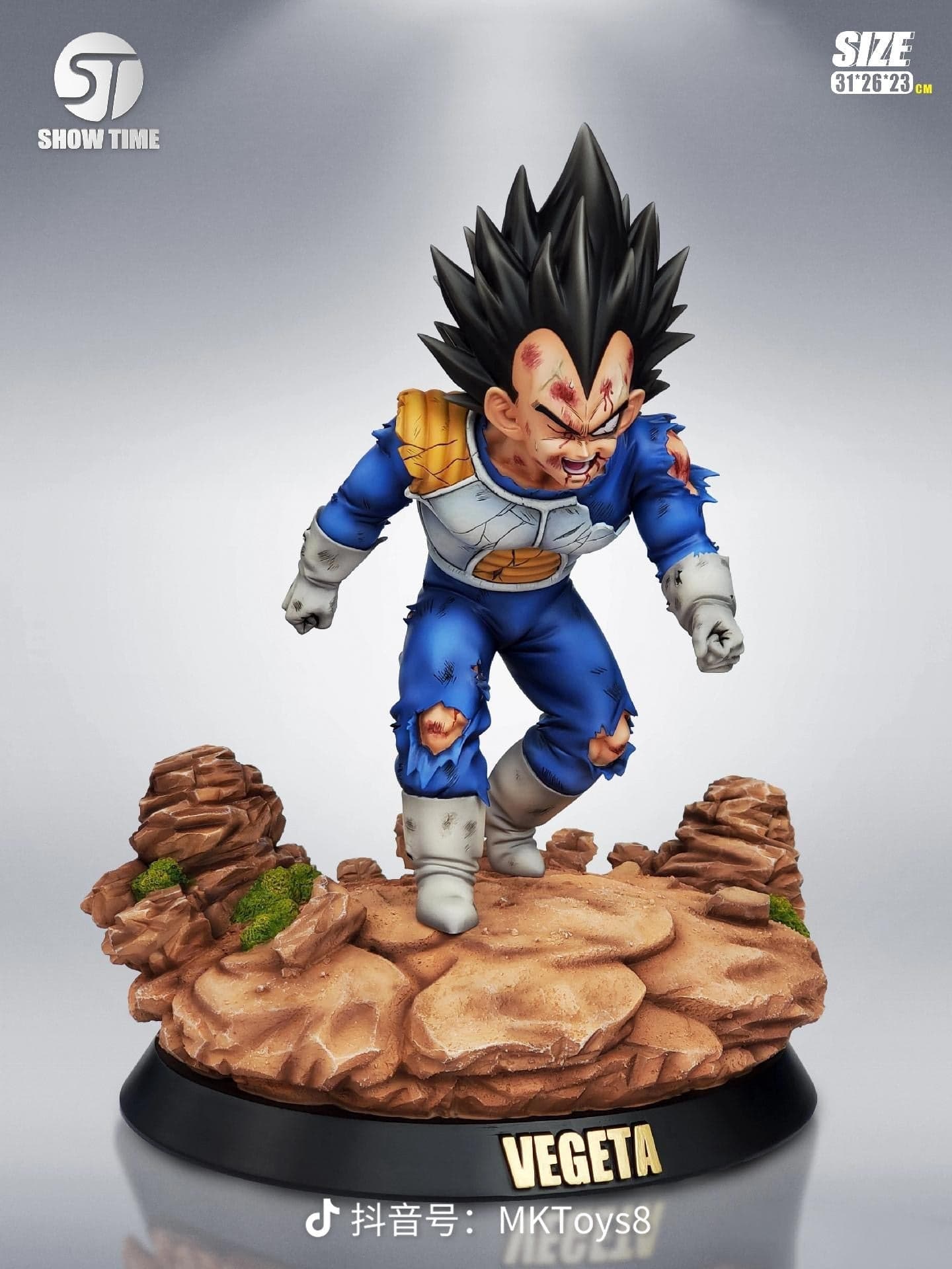 Dragon Ball ShowTime Studio Vegeta Battle Damaged 2