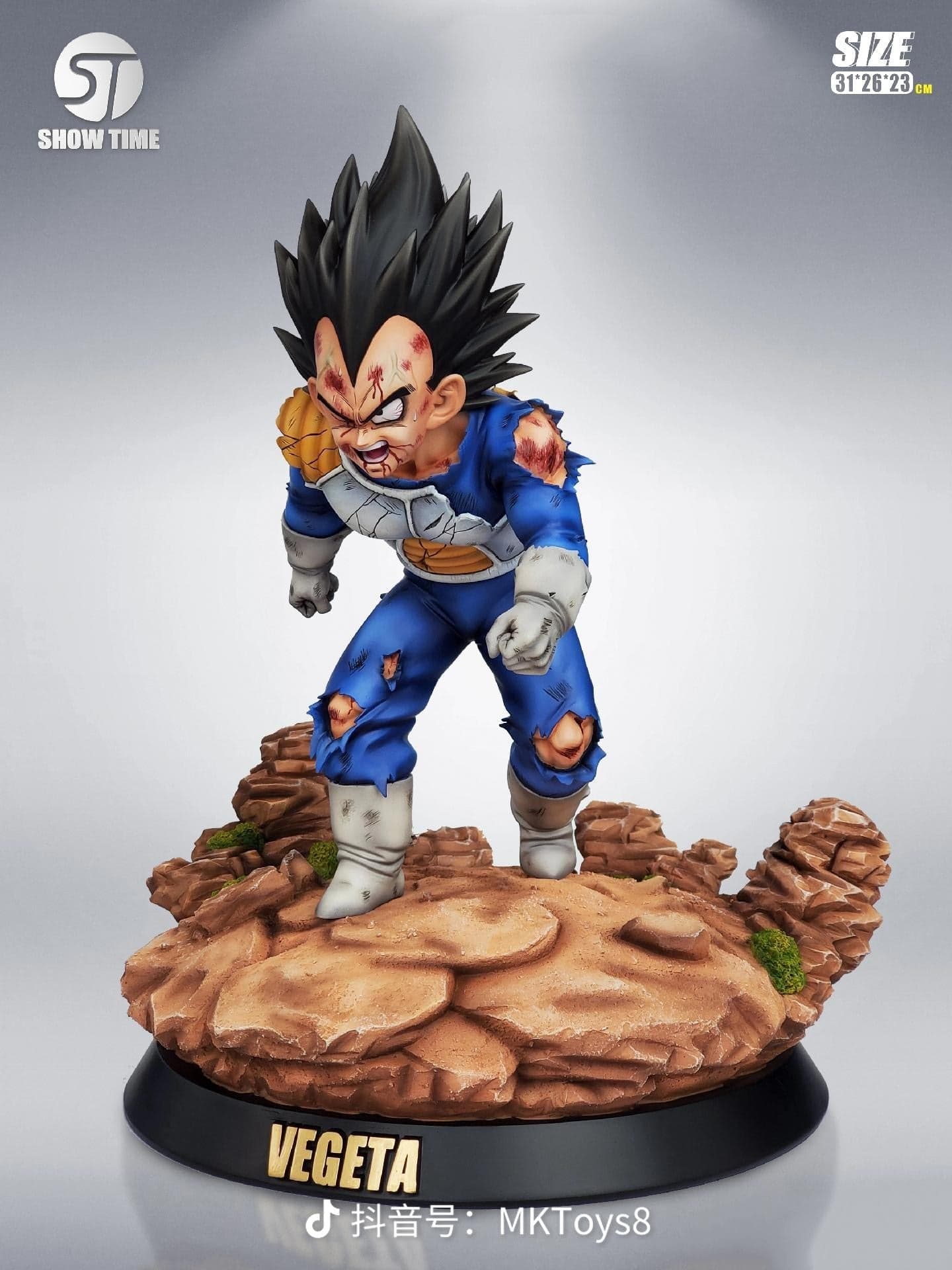 Dragon Ball ShowTime Studio Vegeta Battle Damaged 3