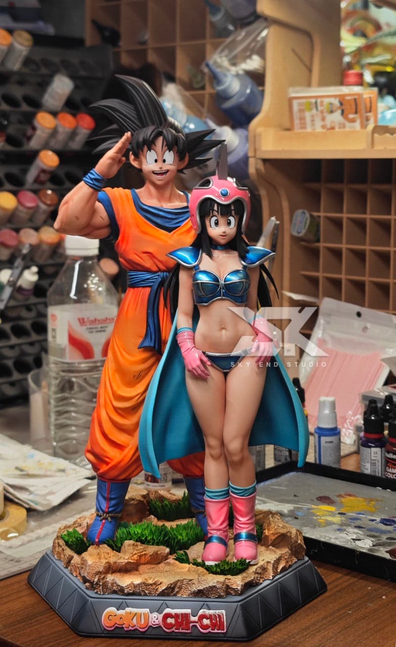Dragon Ball Sky End Studio Goku X Chi Chi