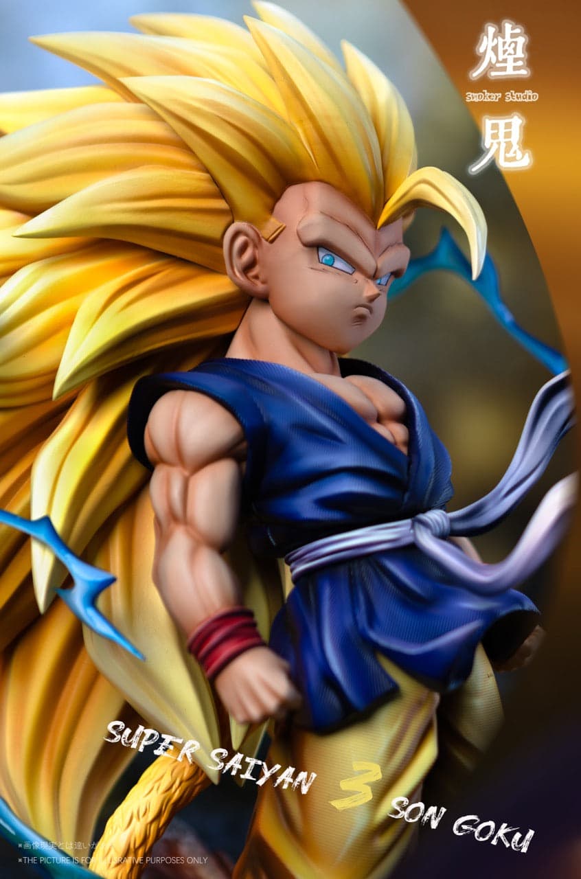 Dragon Ball Smoker Studio GT Goku SSJ3 4