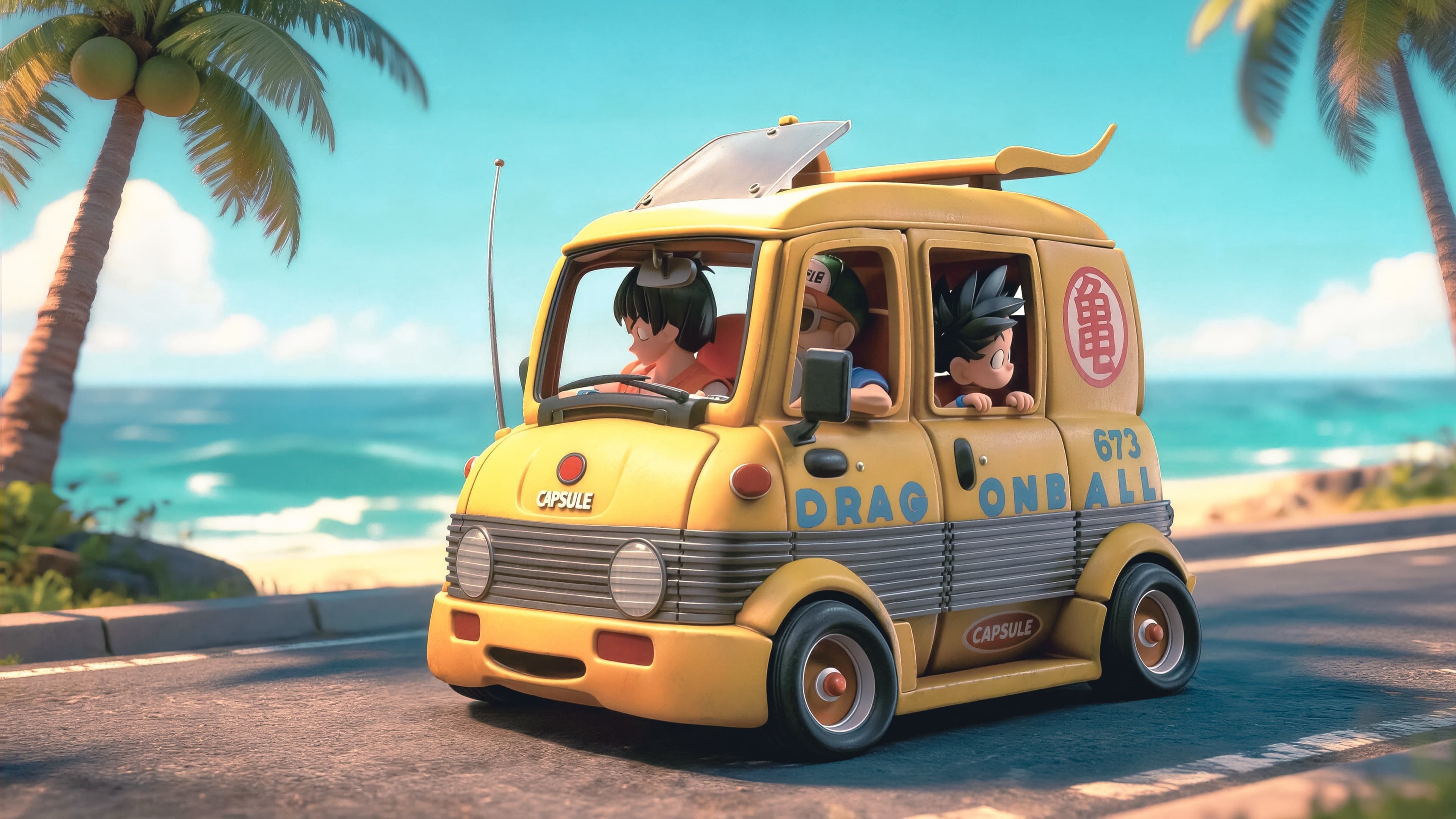 Dragon Ball TOR Studio Vehicle Capsule Corp 3