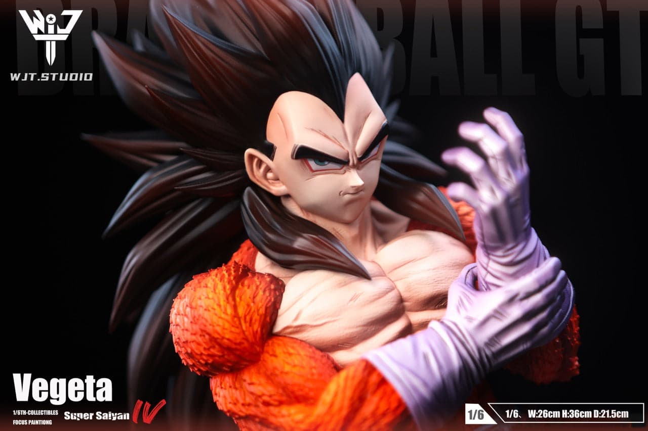 Dragon Ball WJT Studio Vegeta SSJ4 4