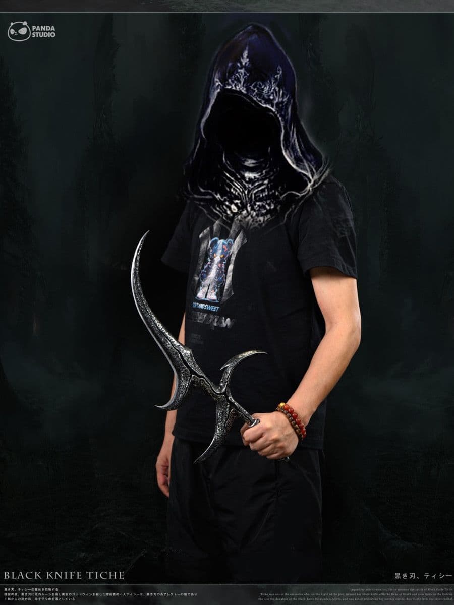 Elden Ring Panda Studio Black Knife