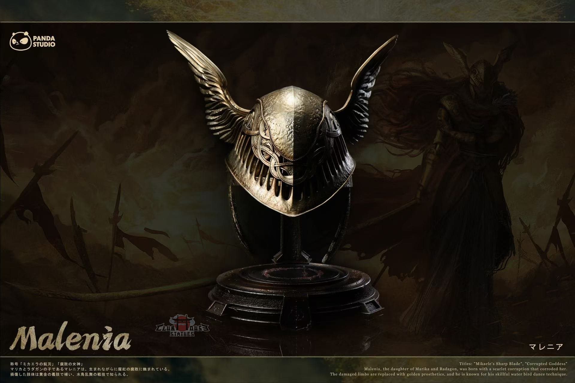 Eldeng Ring Panda Studio Malenia's Helmet 1