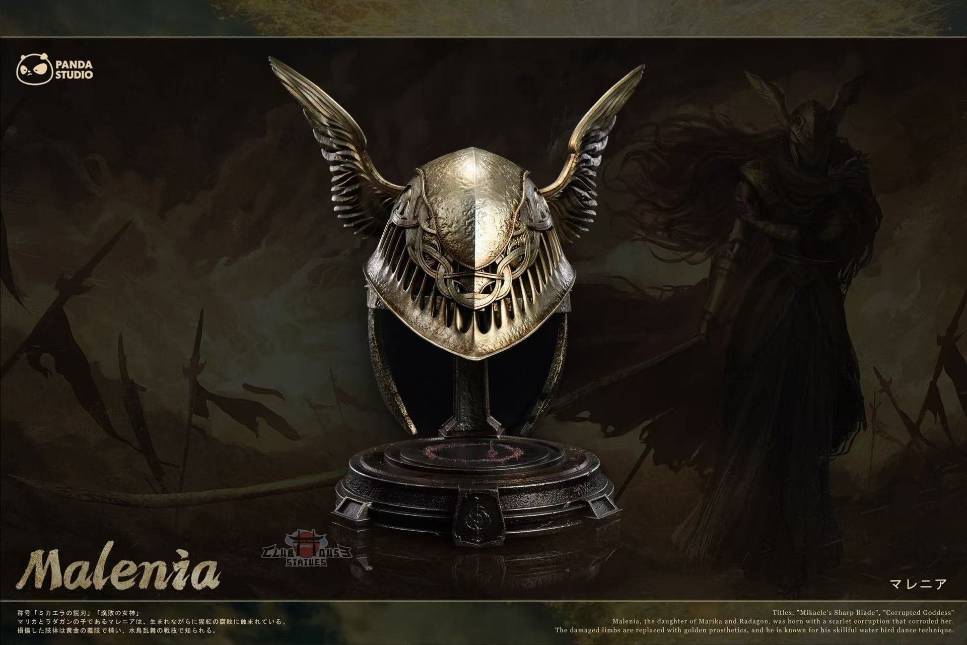 Eldeng Ring Panda Studio Malenia's Helmet 2