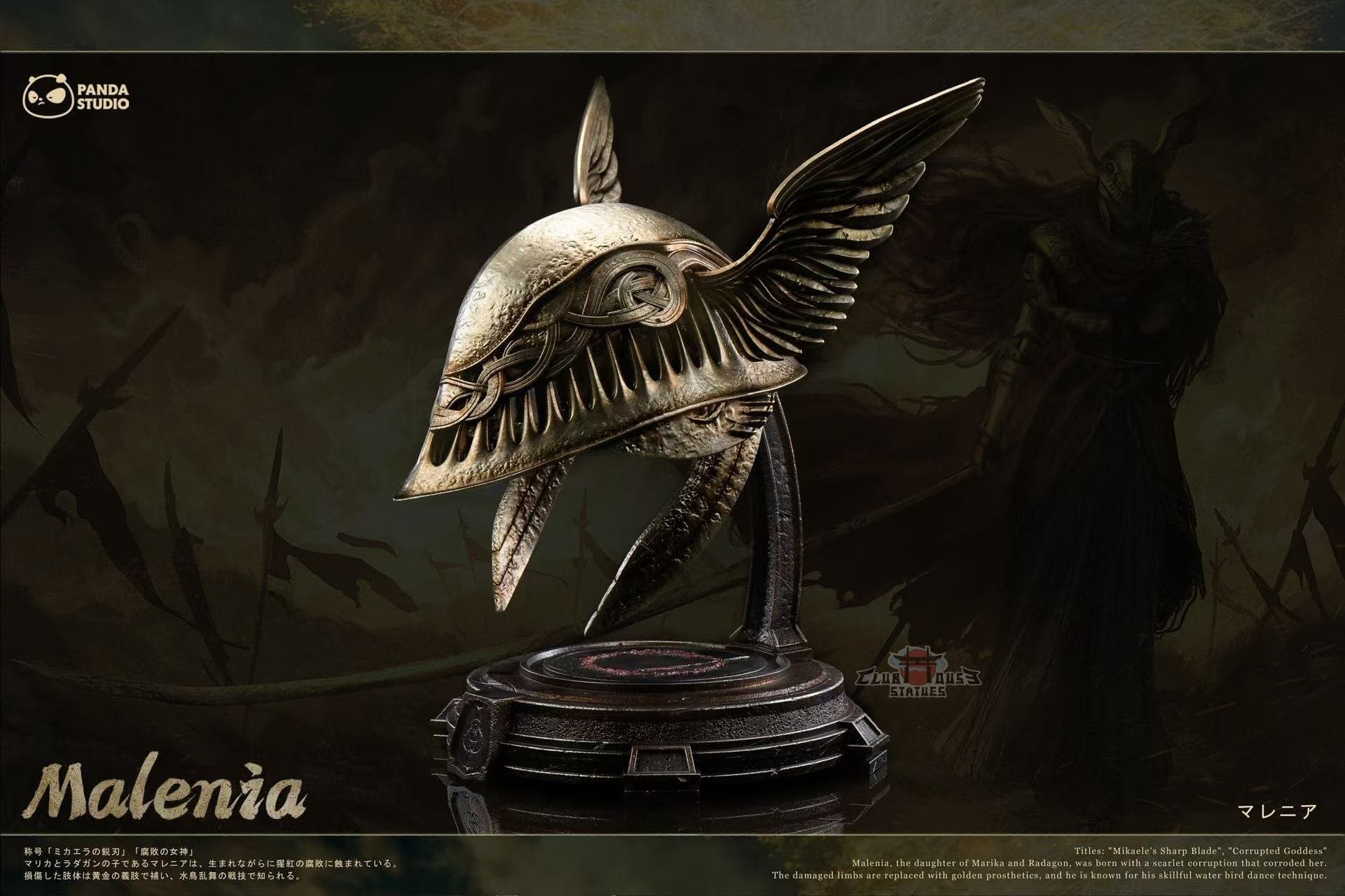 Eldeng Ring Panda Studio Malenia's Helmet 4