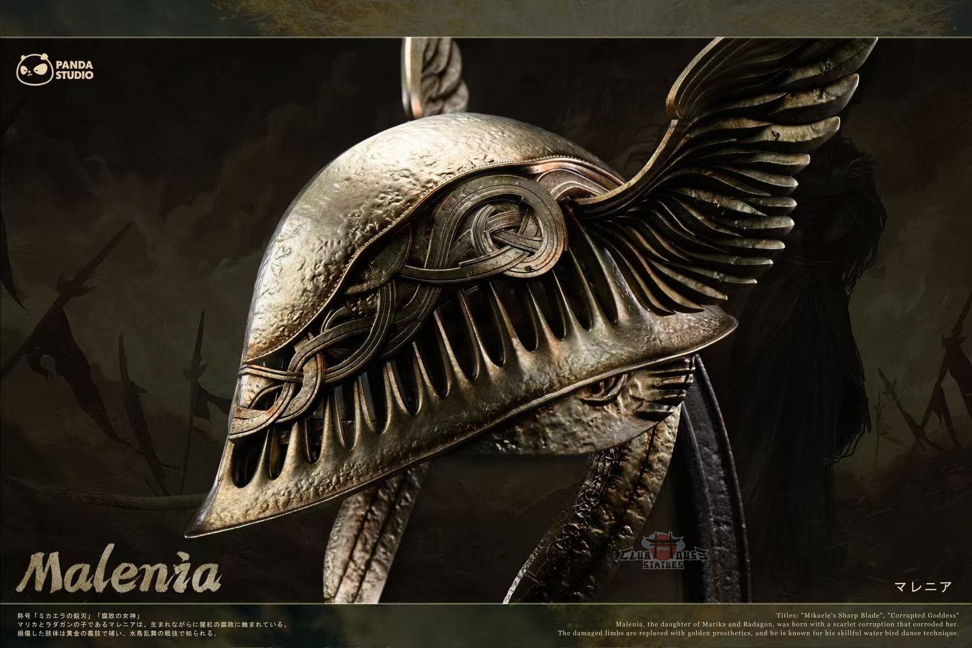 Eldeng Ring Panda Studio Malenia's Helmet 5