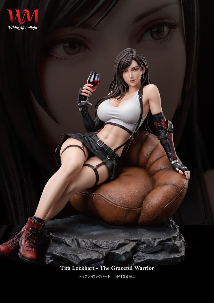 Final Fantasy VII White Moonlight Studio Tifa White