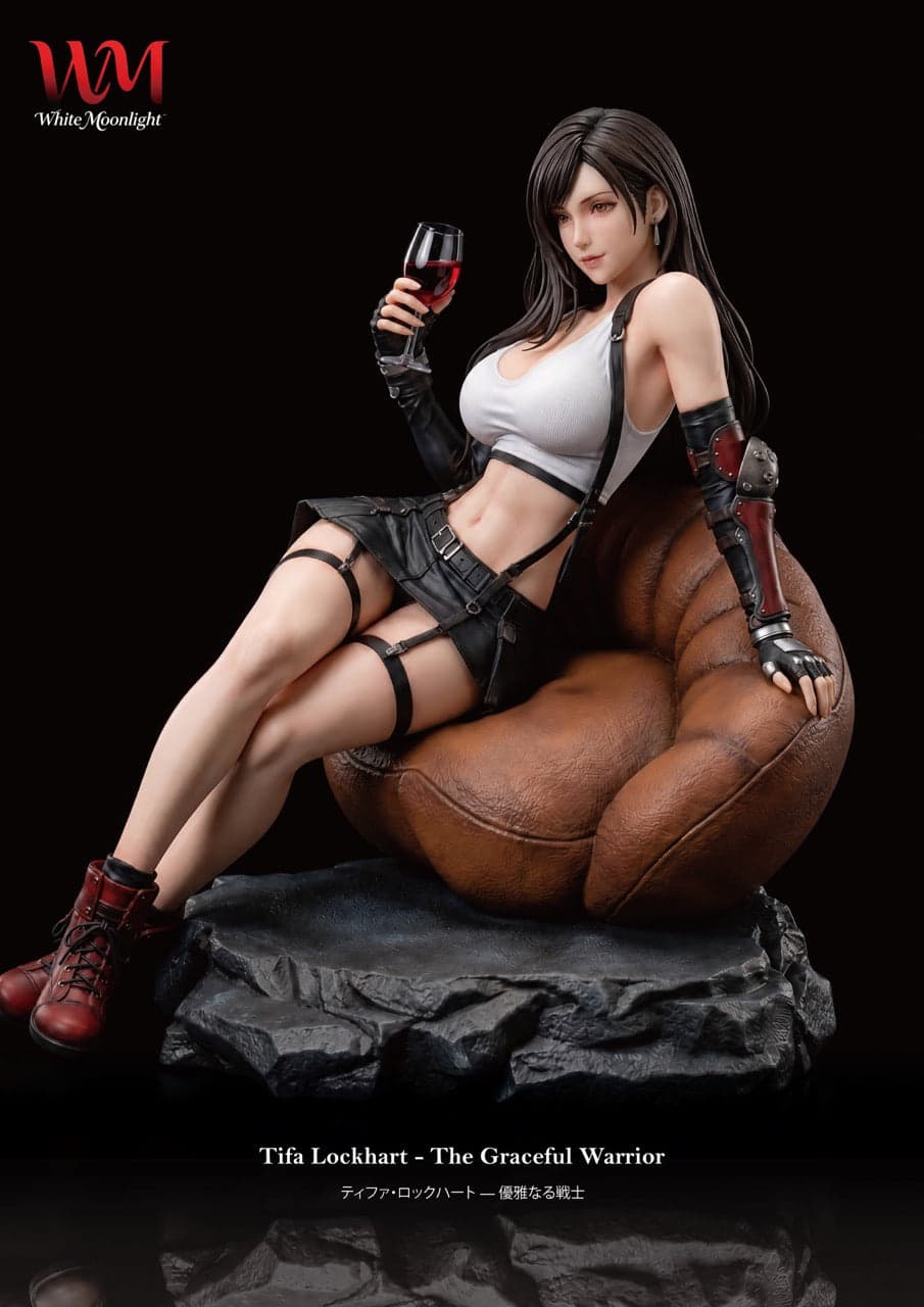 Final Fantasy VII White Moonlight Studio Tifa White 2