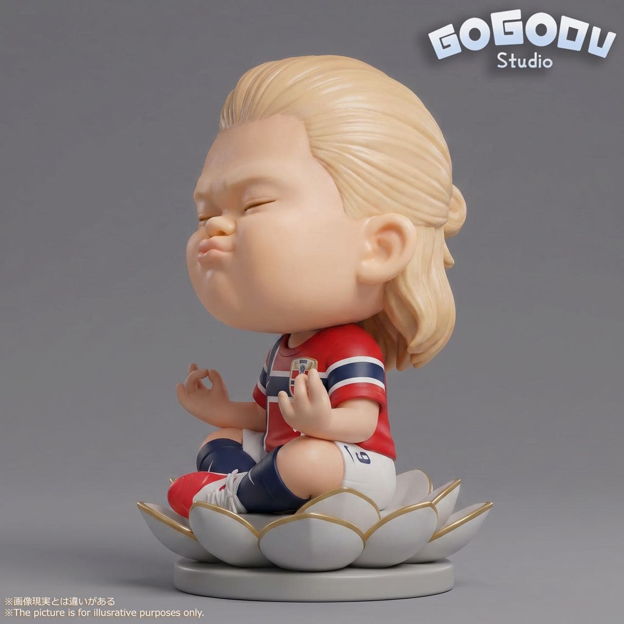 Football Player GOGODU Studio Haaland Meditation 2