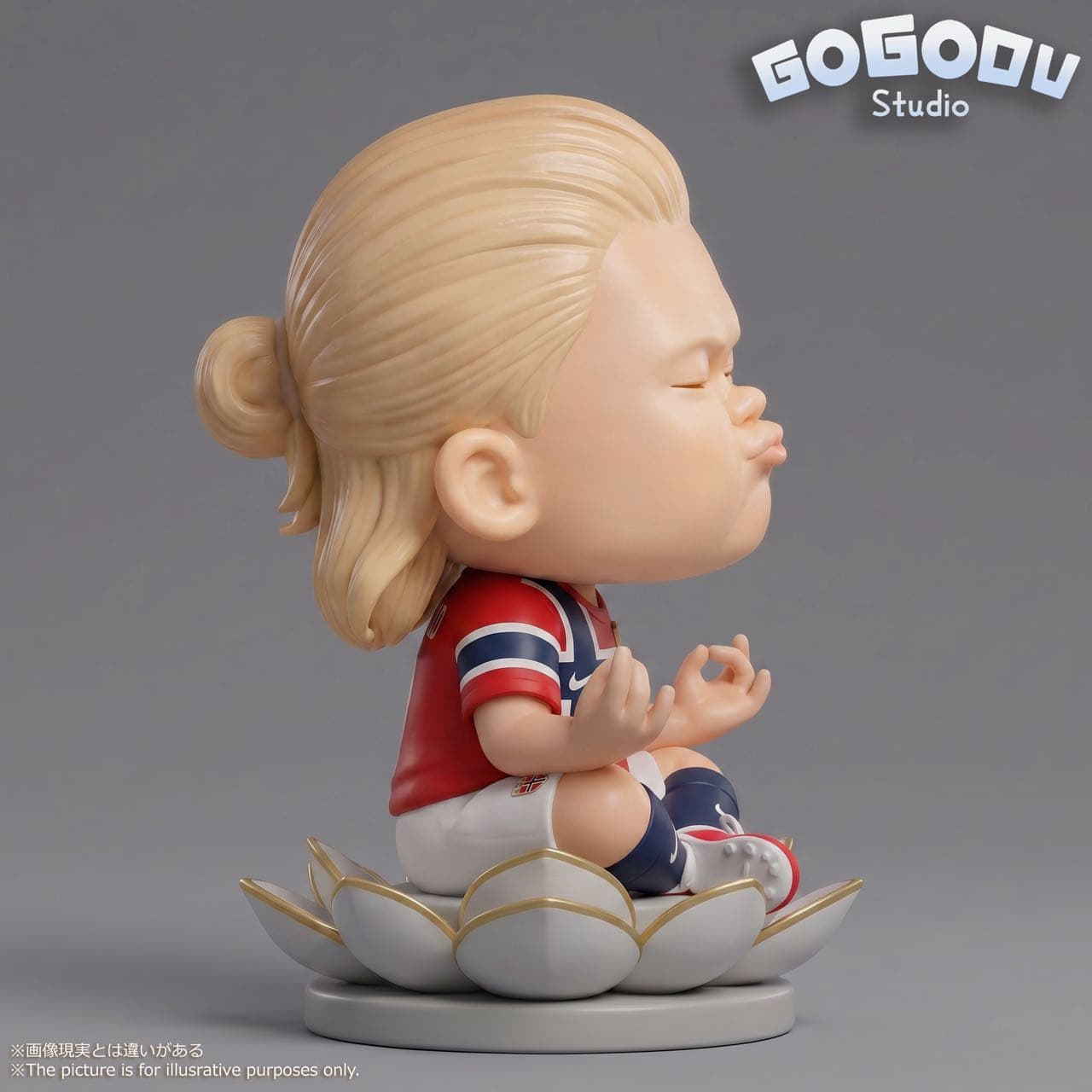 Football Player GOGODU Studio Haaland Meditation 3