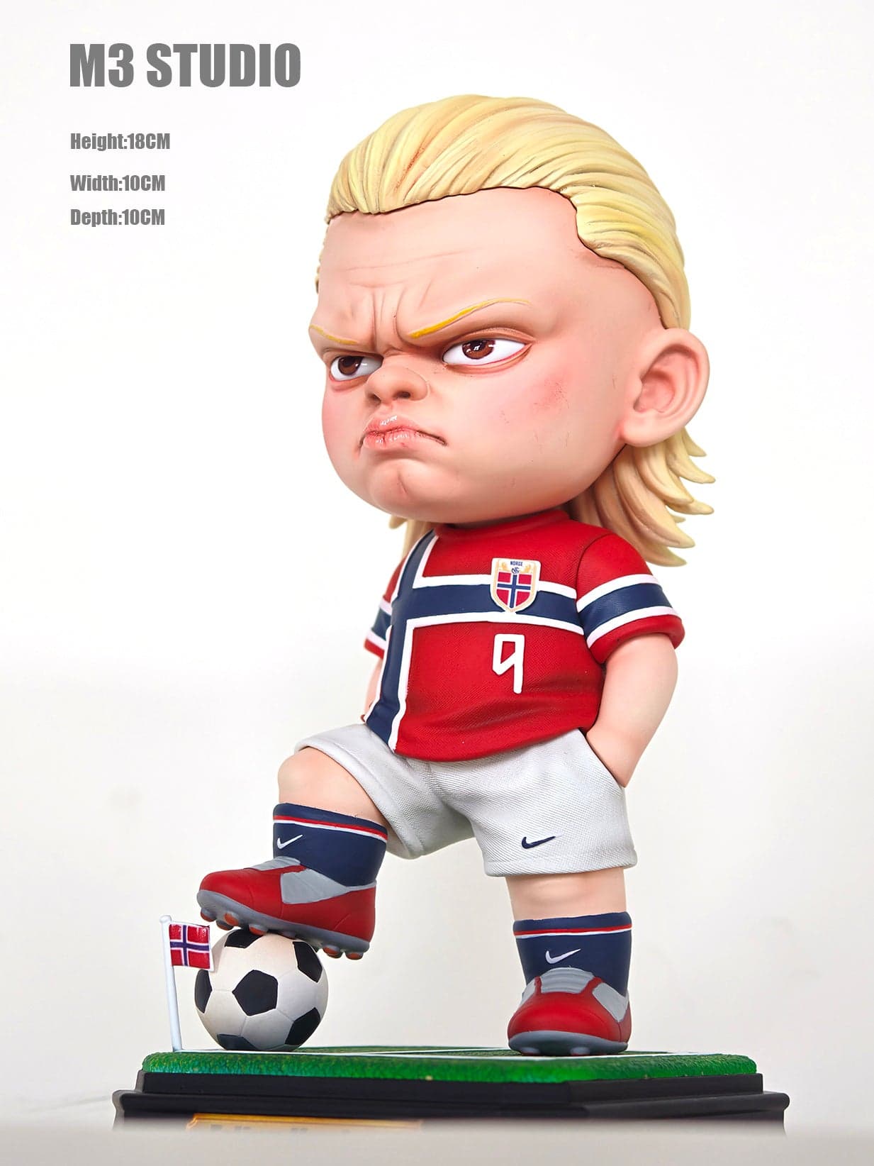 Football Player M3 Studio Erling Haaland 3