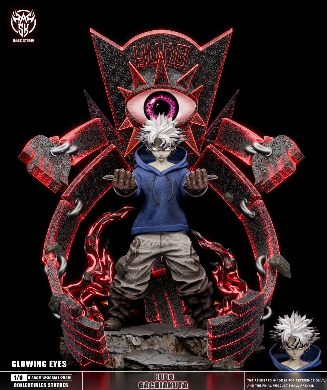 Gachiakuta Mask Studio Rudo Surebrec 1