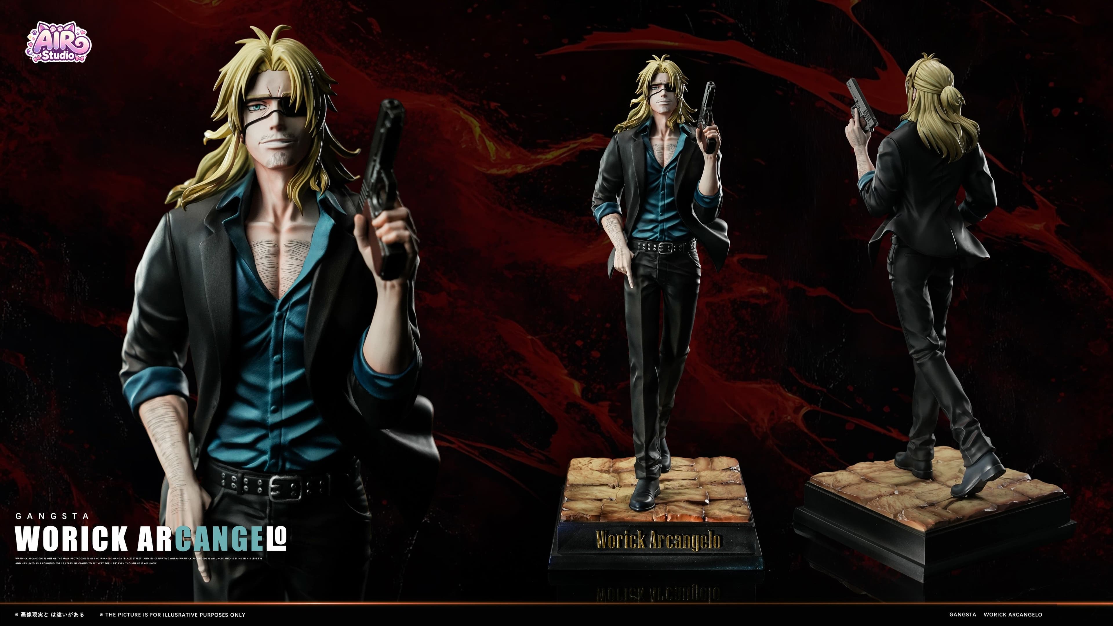 GANGSTA AIR Studio Worick Arcangelo 1
