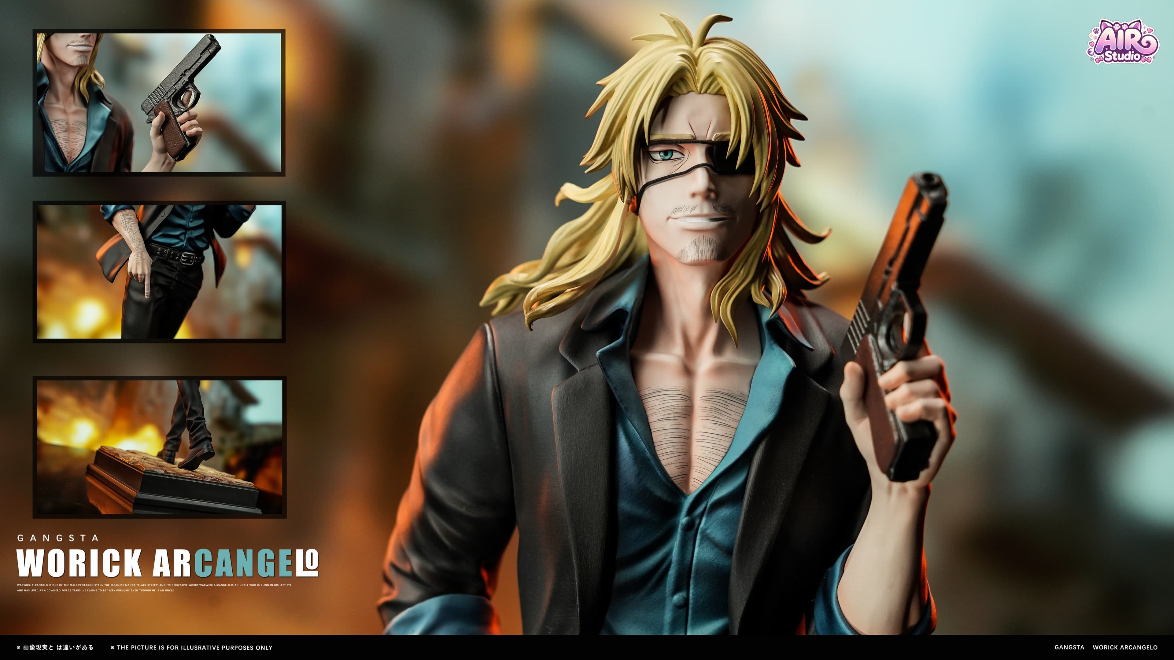 GANGSTA AIR Studio Worick Arcangelo 5