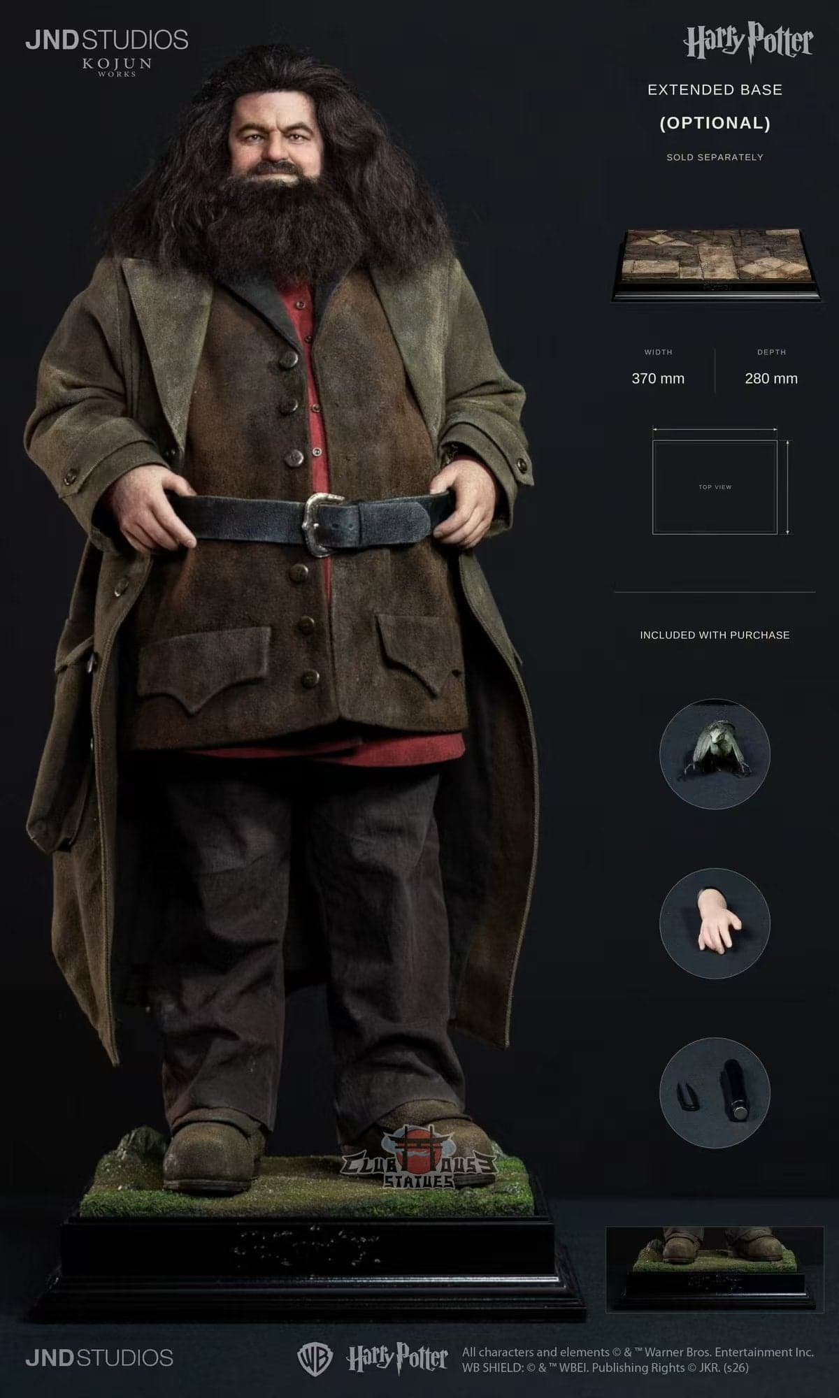 Harry Potter JND Studio Rubeus Hagrid 3