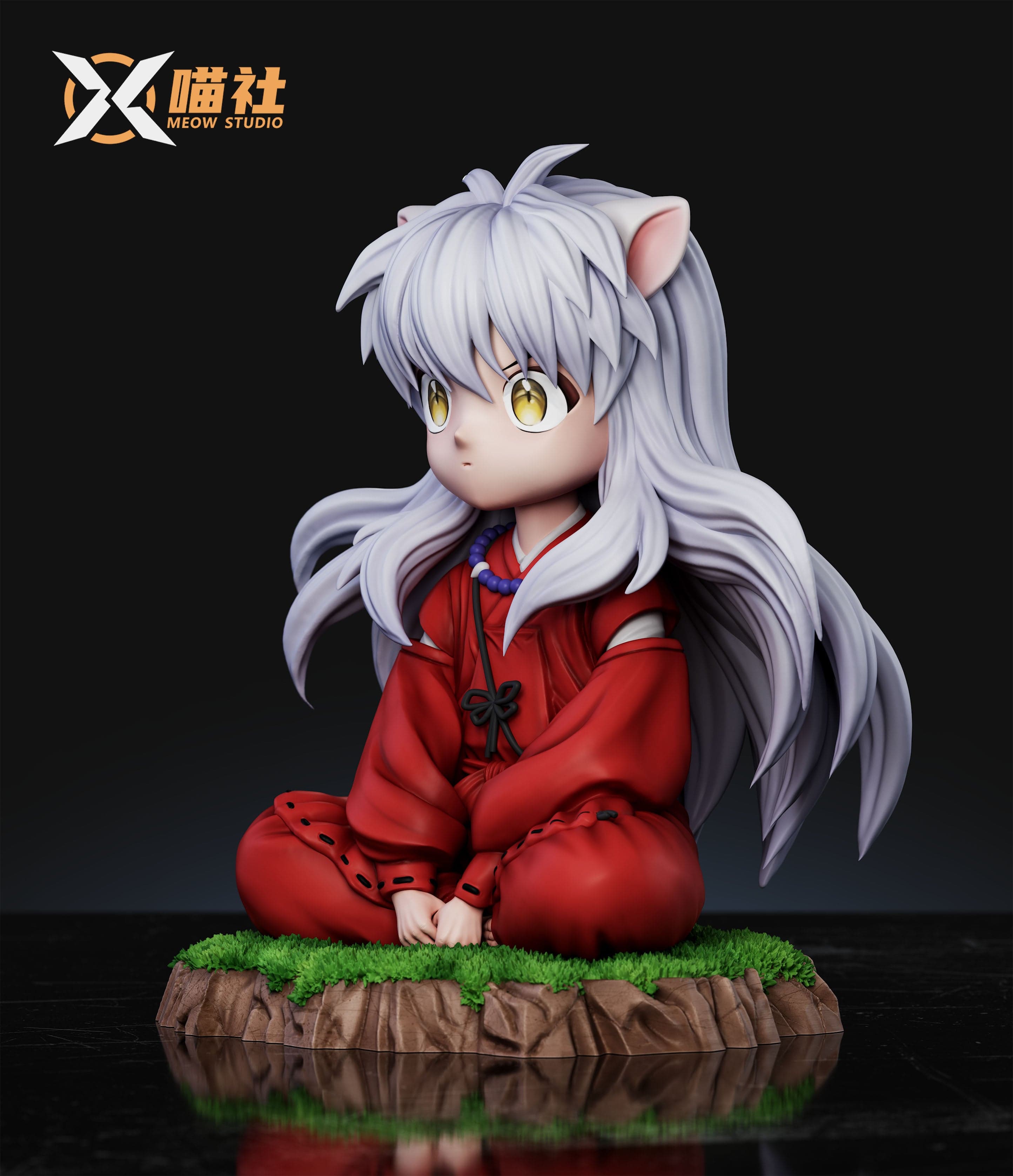 Inuyasha Meow Studio Sitting Inuyasha 3