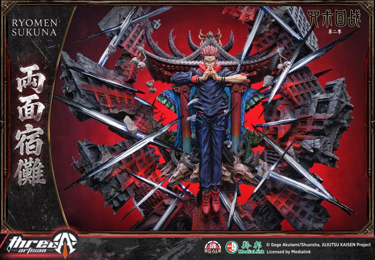 Jujutsu kaisen ThreeArtisan Studio Ryomen Sukuna 2