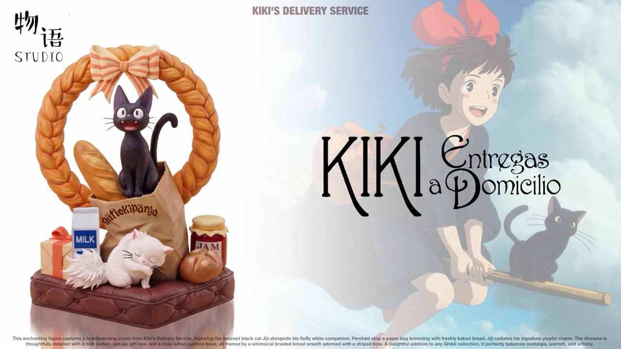 Kikis Delivery Service WuYu Studio Jiji x Lily cat 2