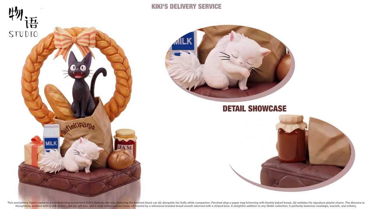 Kikis Delivery Service WuYu Studio Jiji x Lily cat 3