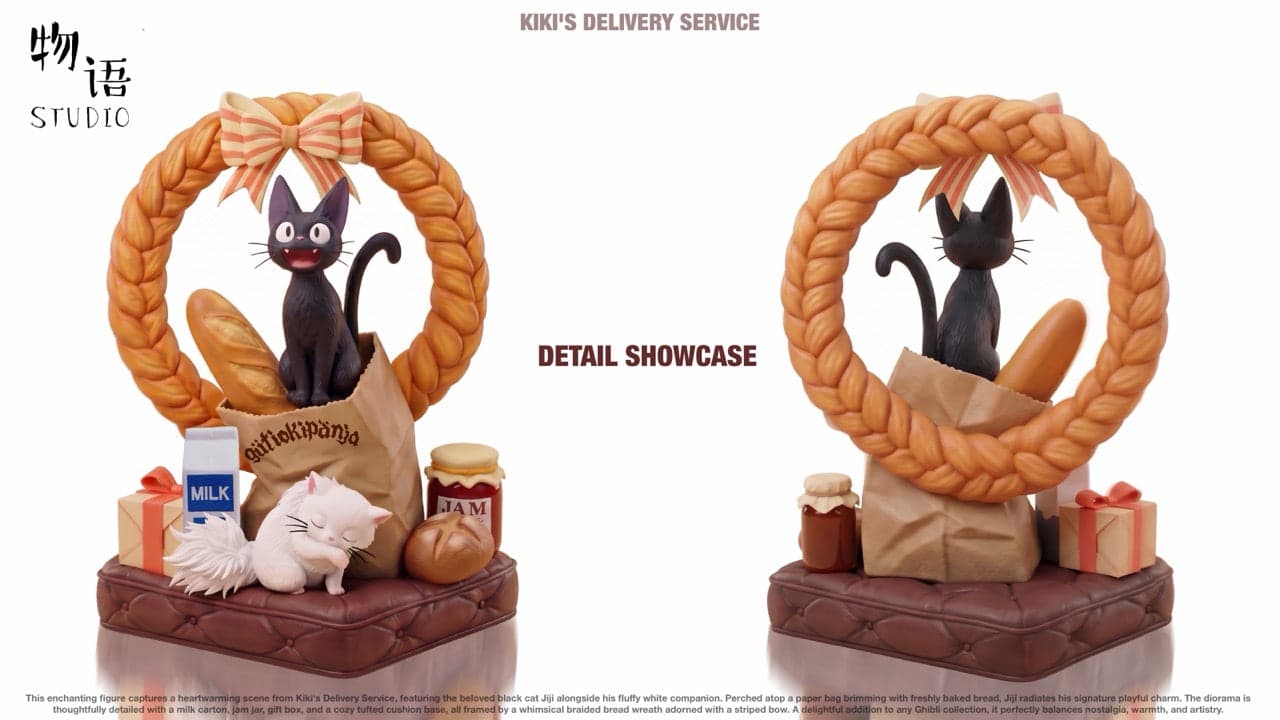 Kikis Delivery Service WuYu Studio Jiji x Lily cat 4