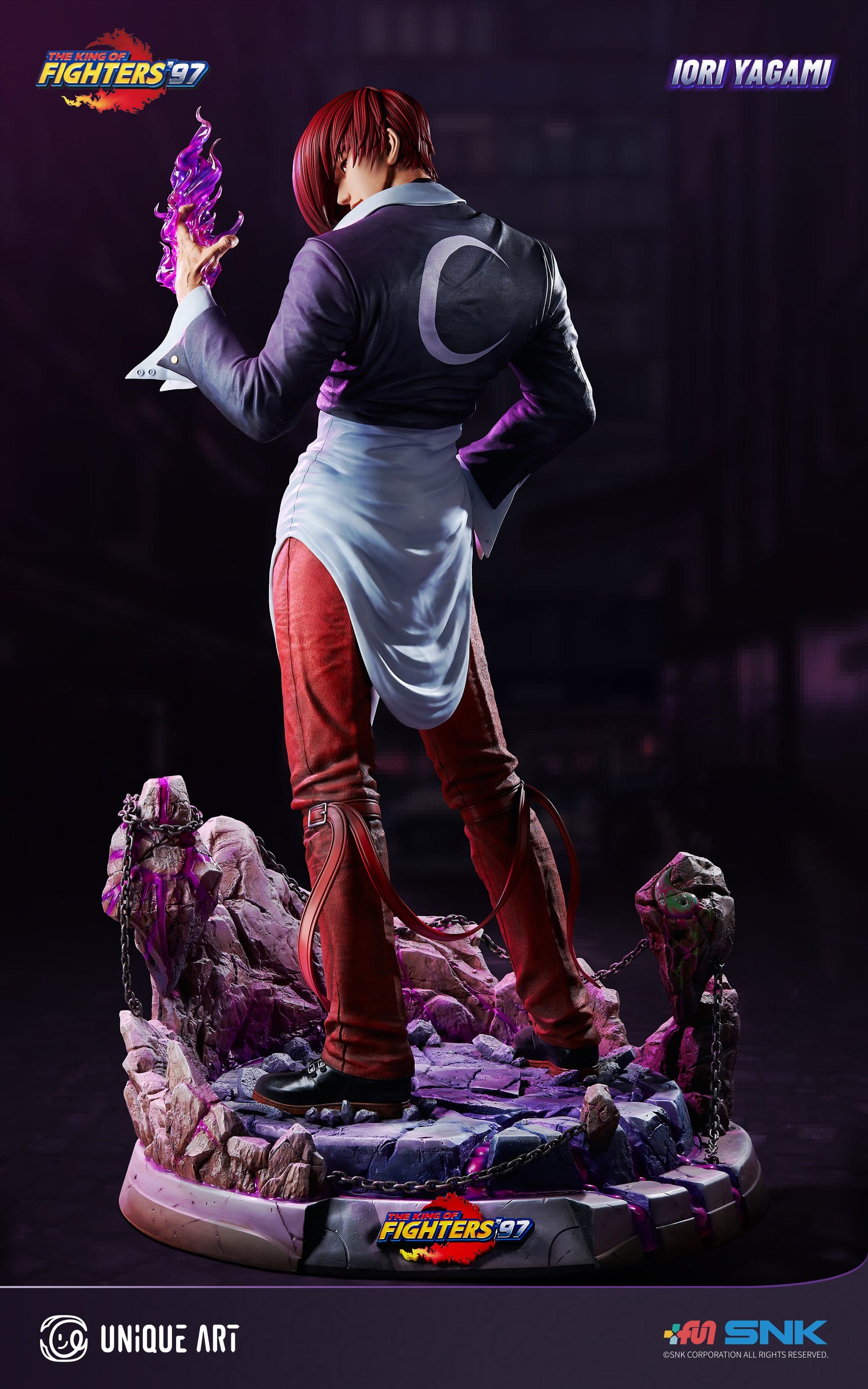 King of Fighters UNiQUE ART Studio Iori Yagami Licensed 2