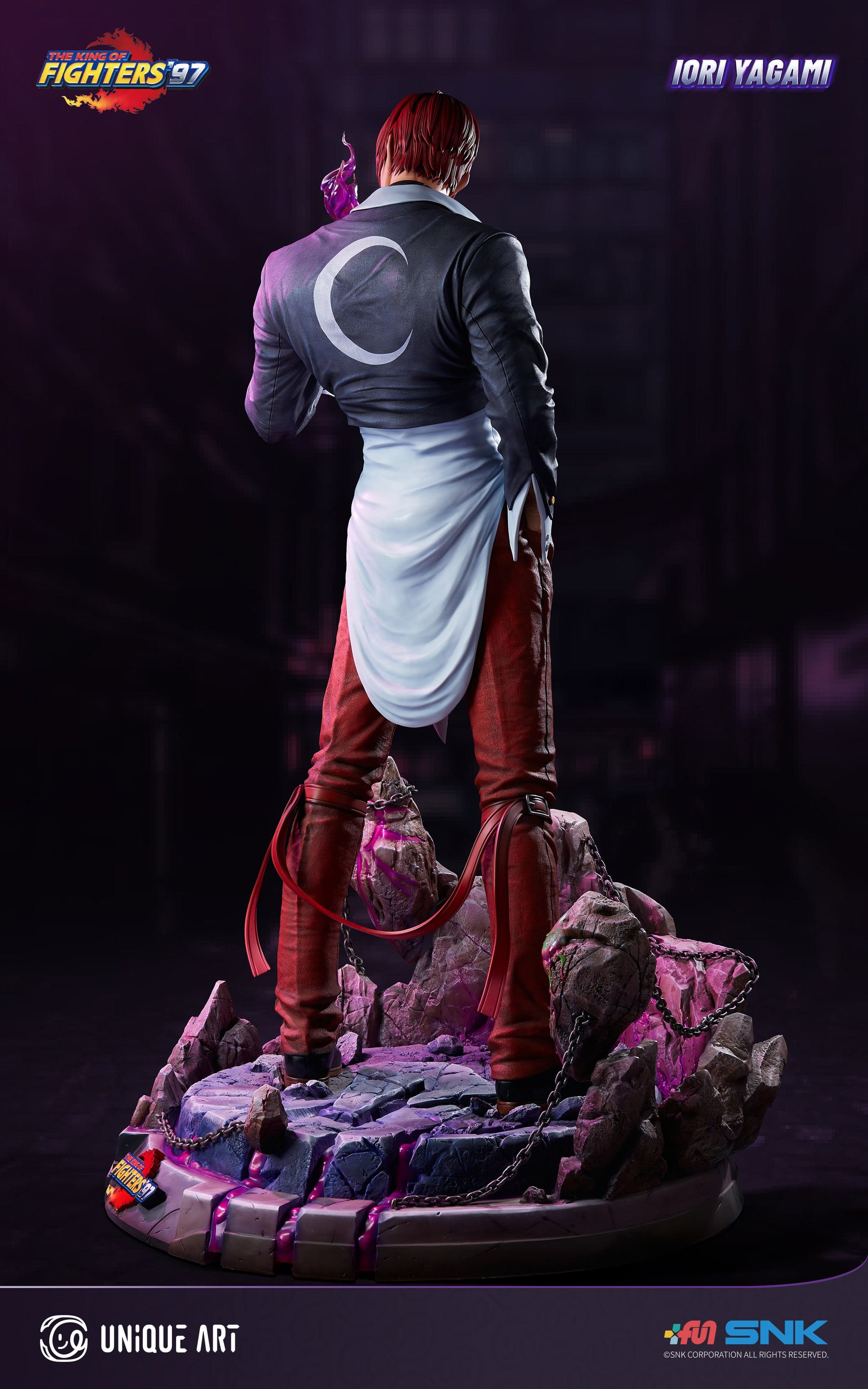 King of Fighters UNiQUE ART Studio Iori Yagami Licensed 5