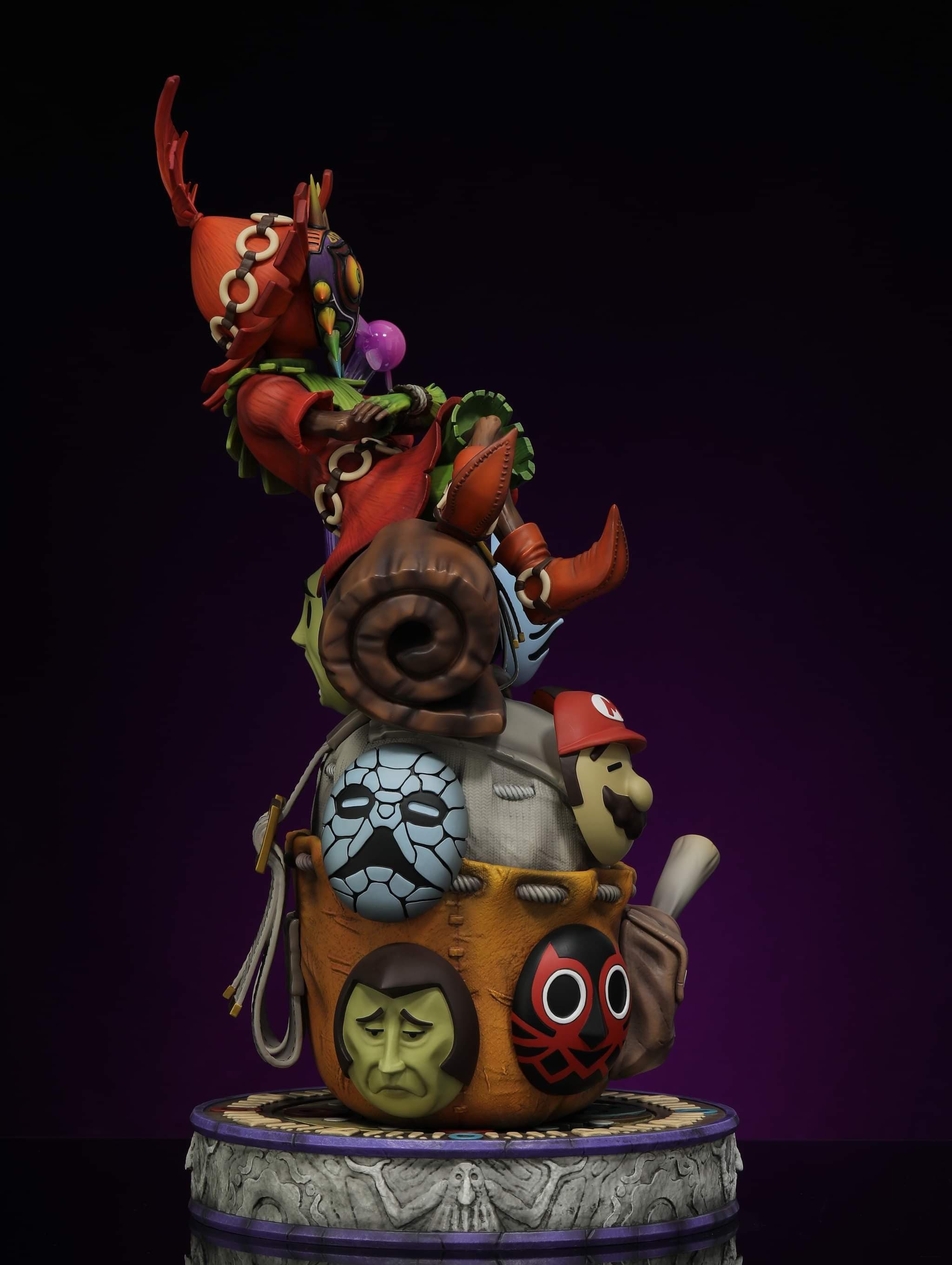 The Legends Of Zelda Kintsukuroi Creations Cursed Mask 4