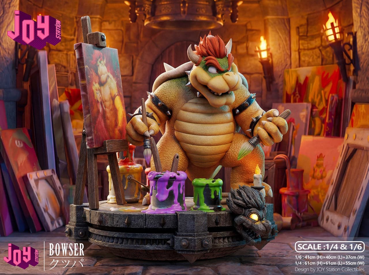 Mario Bros Joy Station Bowser V2