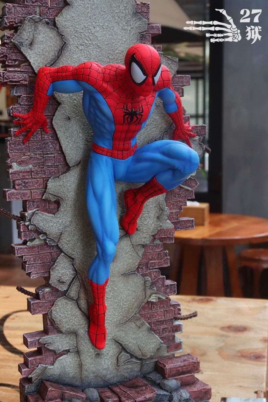 Marvel 27Abyss Studio SpiderMan Wall Climbing 2