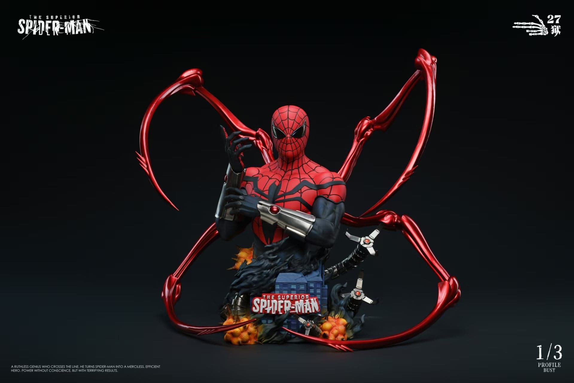 Marvel 27Abyss Studio The Superior Spider Man Bust 5