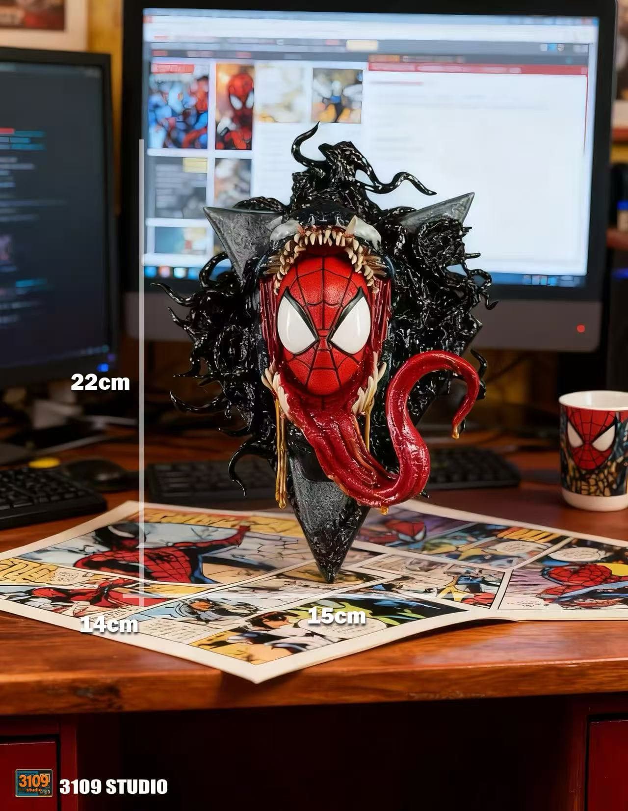 Marvel 3109 Studio Spider Man X Venom 4