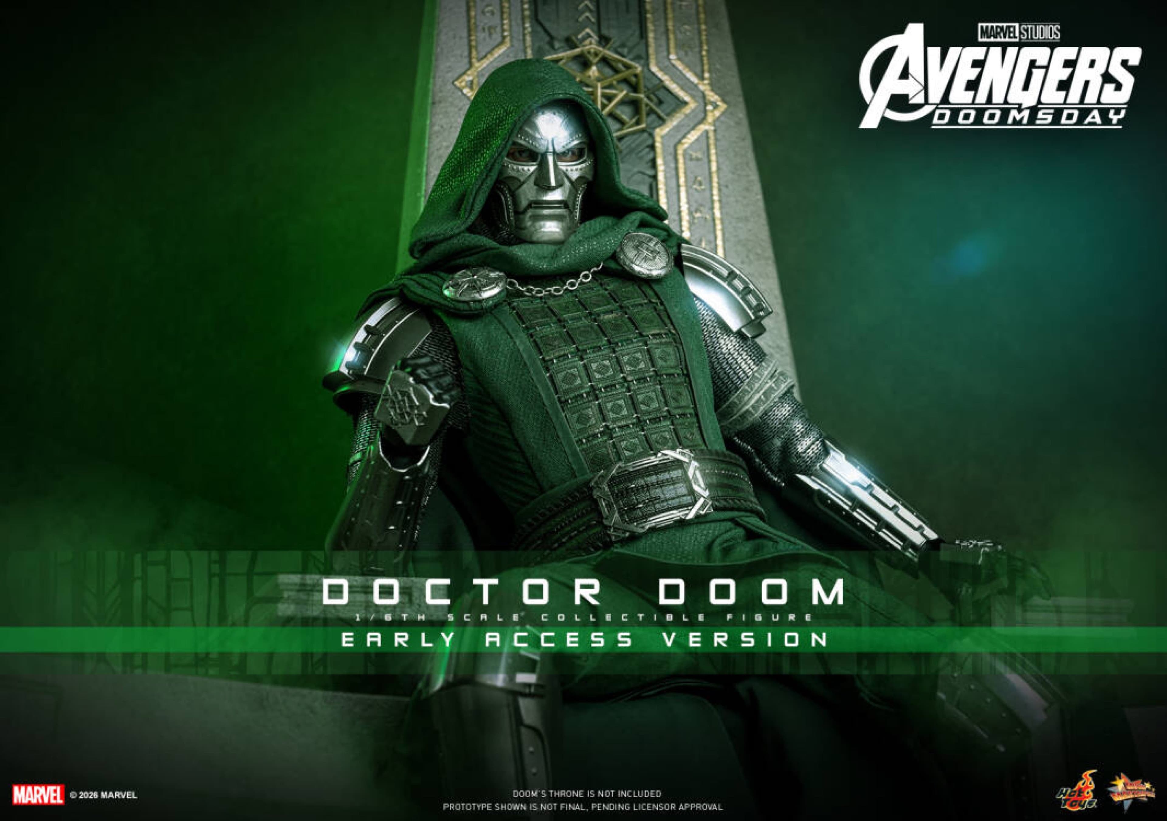 Marvel Hot Toys Doctor Doom 3