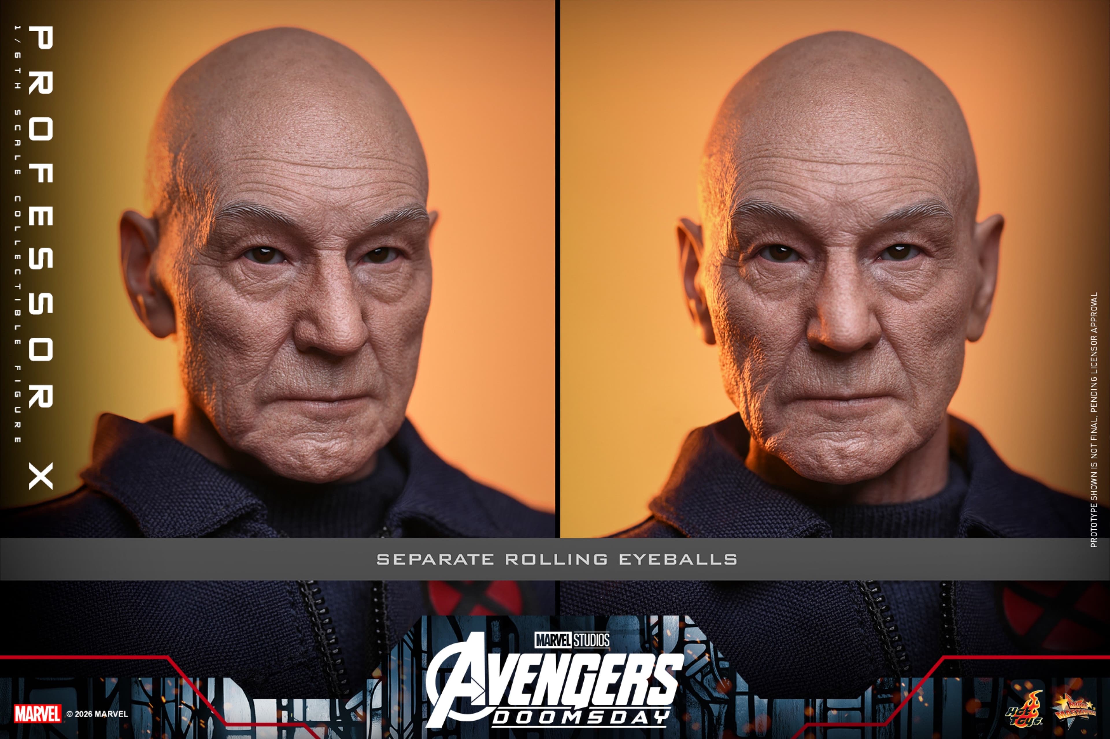 Marvel Hot Toys Professor X 2