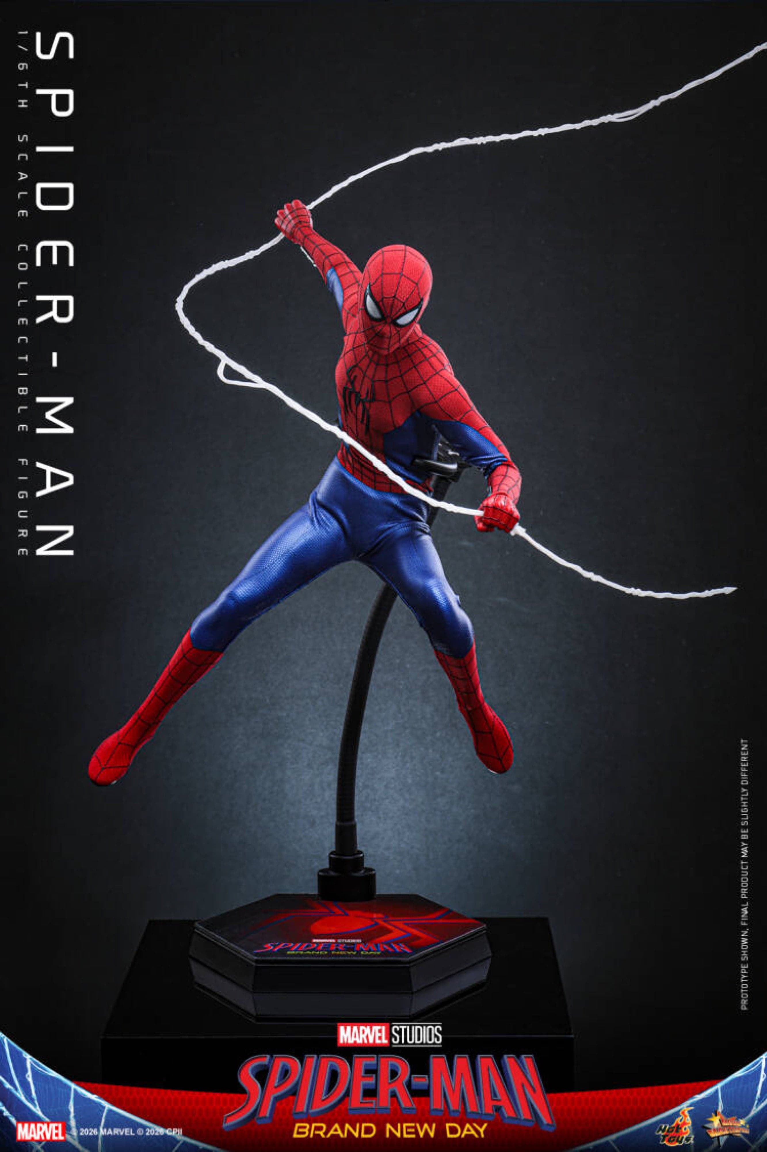 Marvel Hot Toys SpiderMan Brand New Day SpiderMan 1