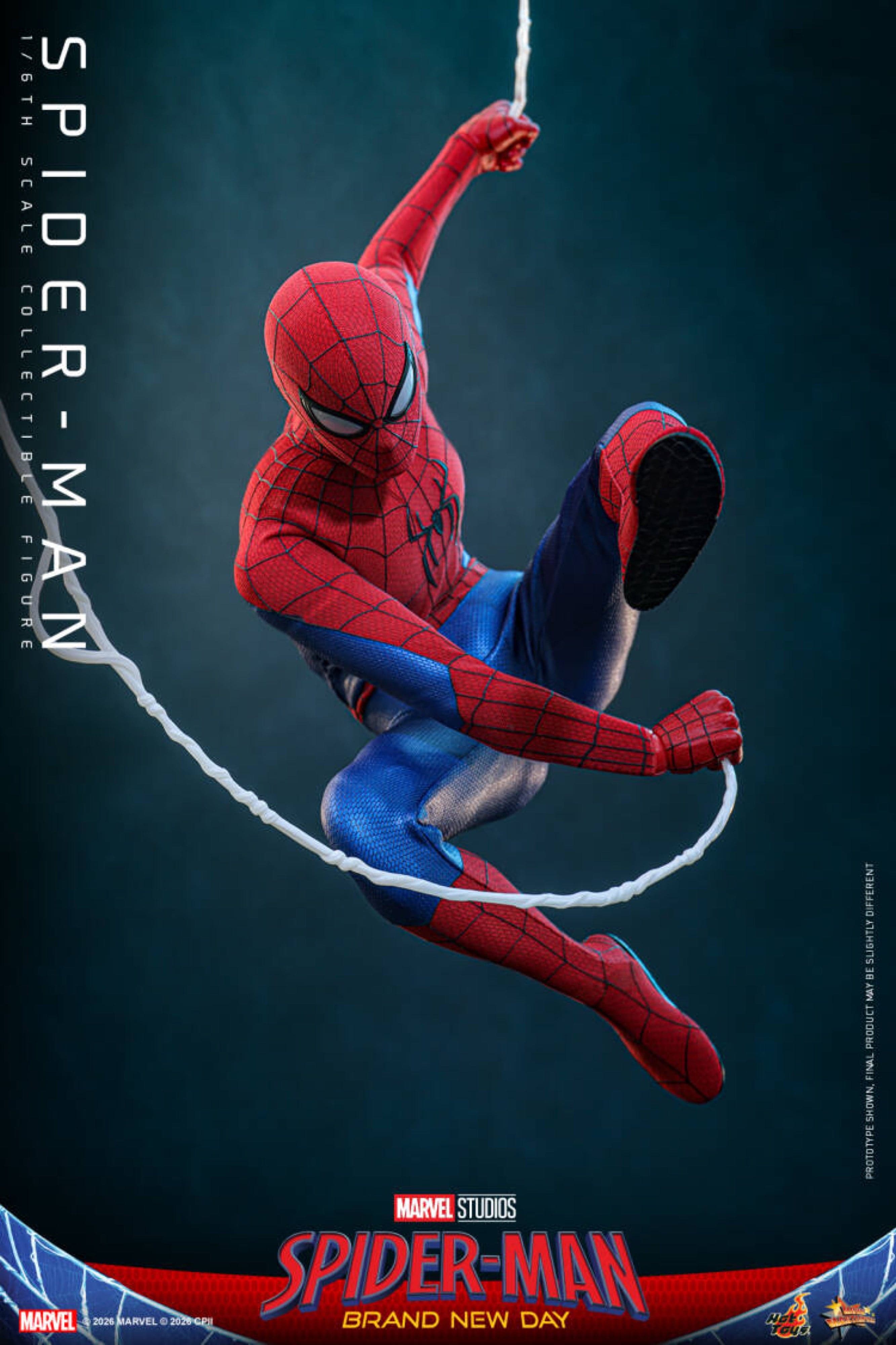 Marvel Hot Toys SpiderMan Brand New Day SpiderMan 4