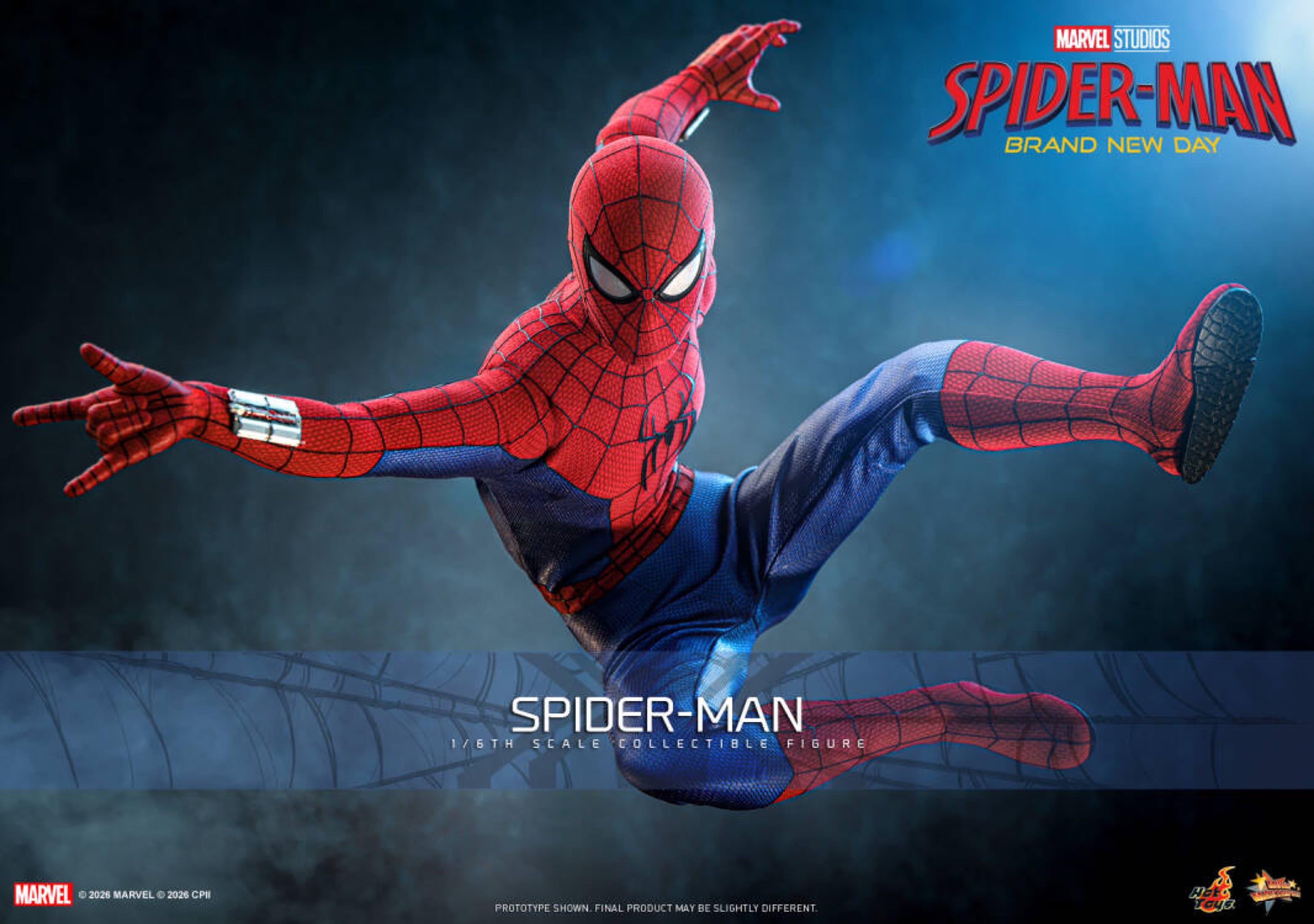 Marvel Hot Toys SpiderMan Brand New Day SpiderMan 5