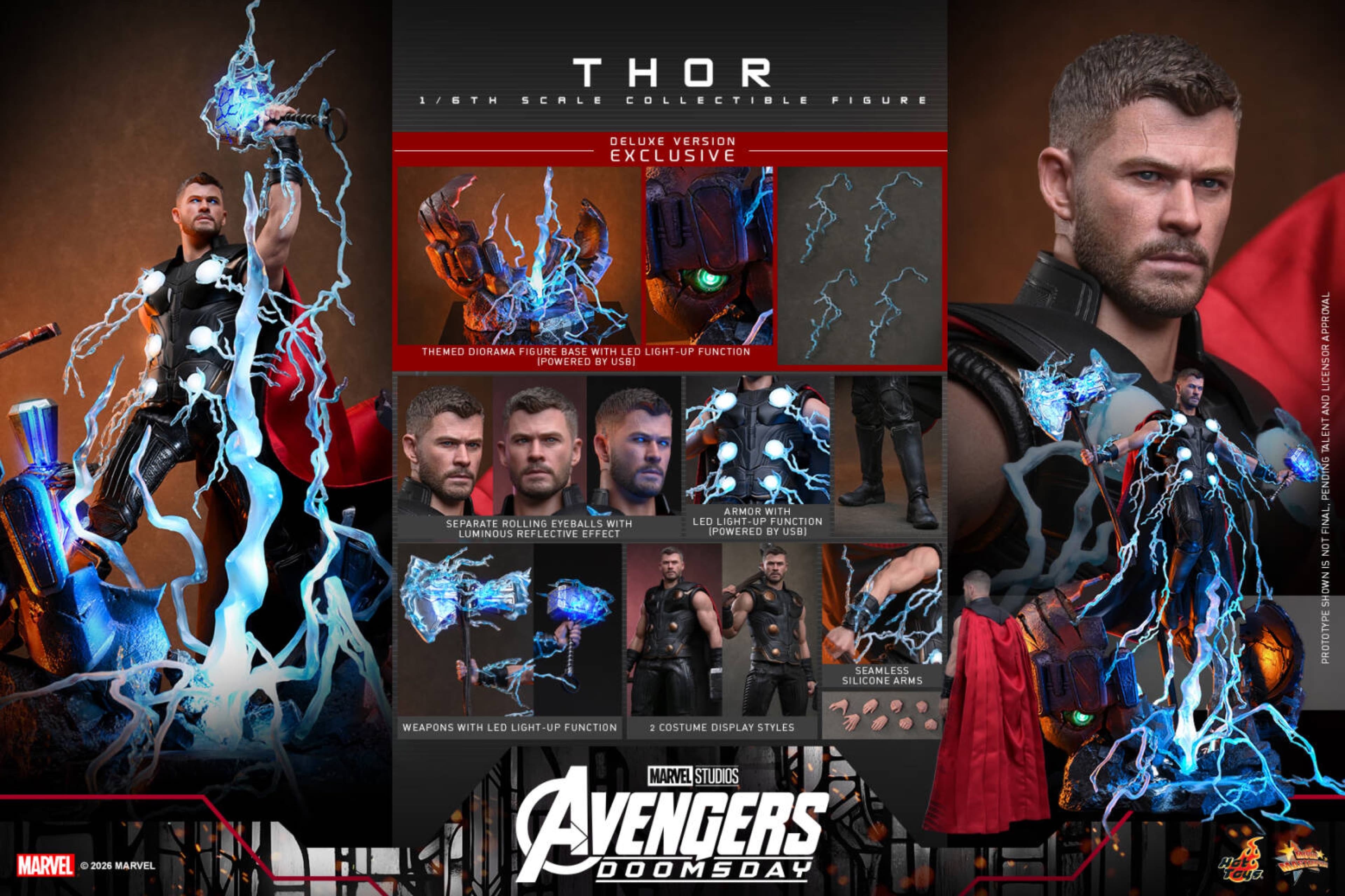 Marvel Hot Toys Thor 3